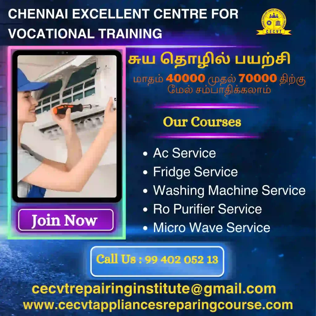 AC Mechanic Course in Chennai Tamilnadu