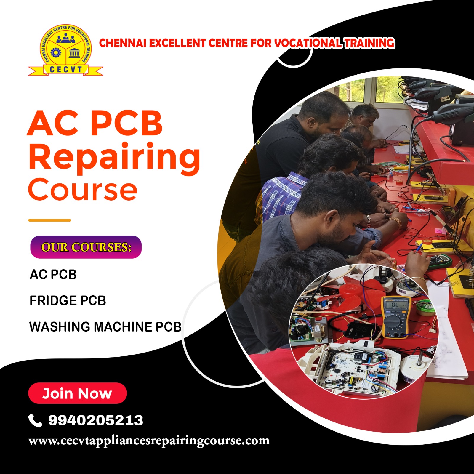 AC PCB Repairing Course in Chitrakoot, Madhya Pradesh