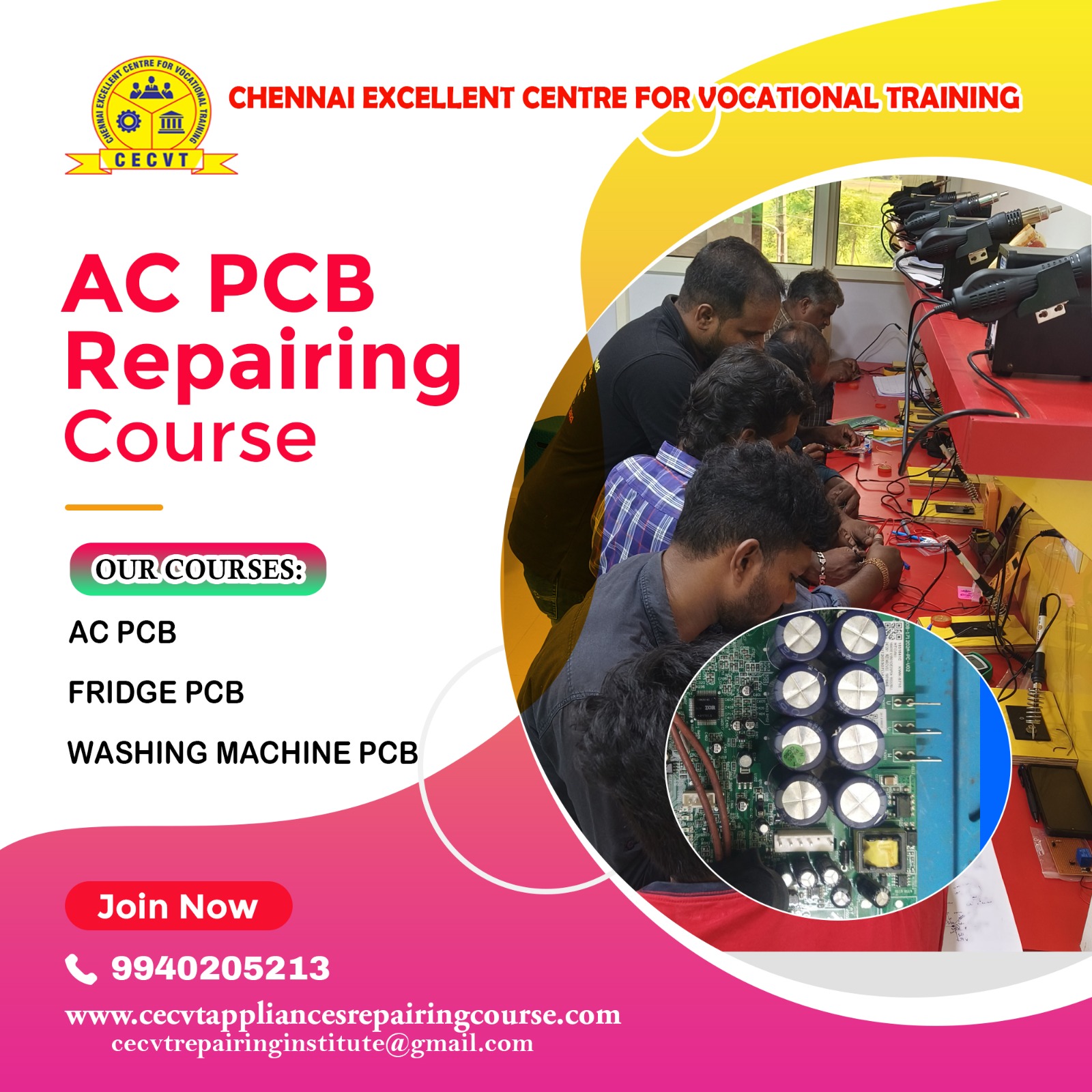 AC PCB Repairing Course in Chitrakoot, Madhya Pradesh