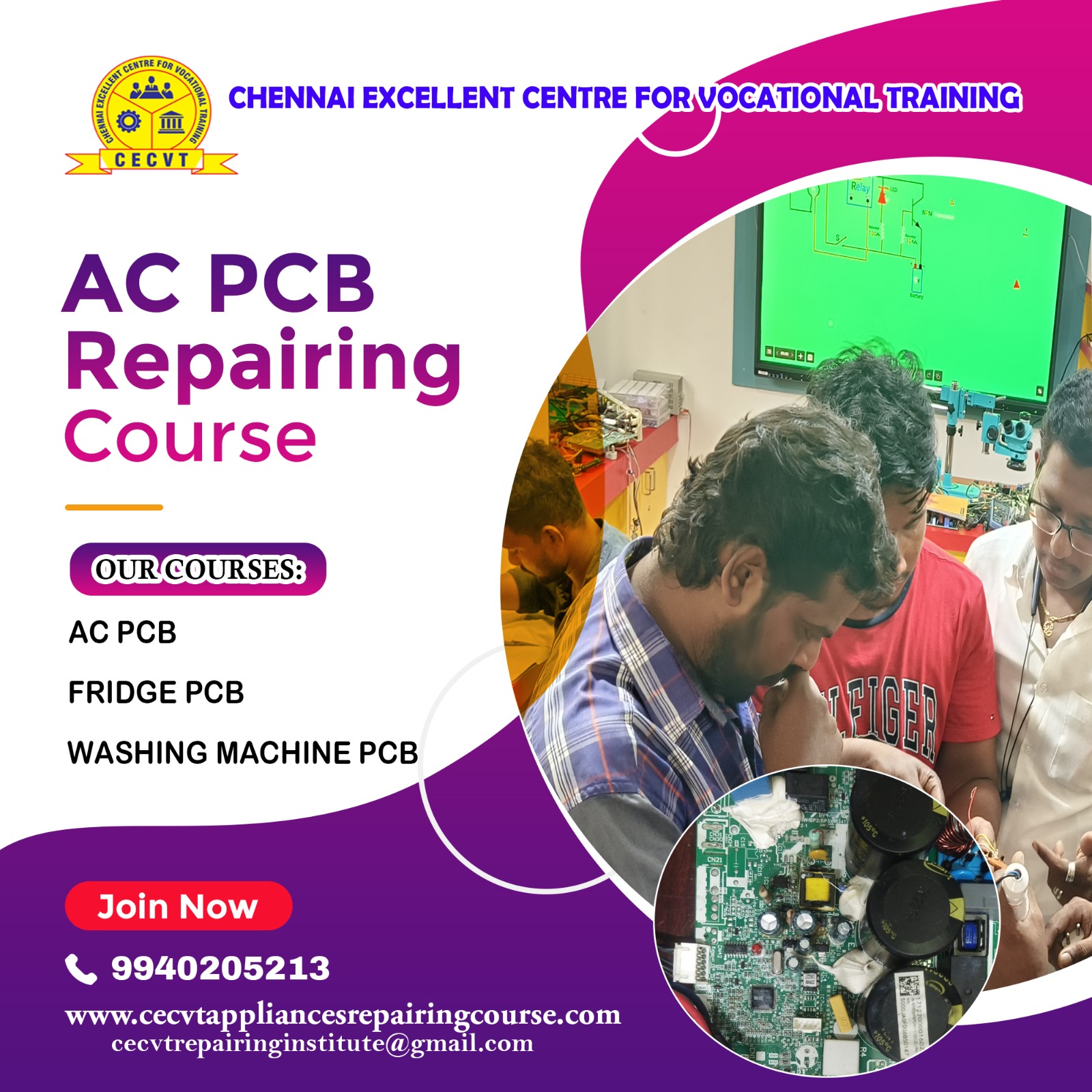 AC PCB Repairing Course in Chitrakoot, Madhya Pradesh