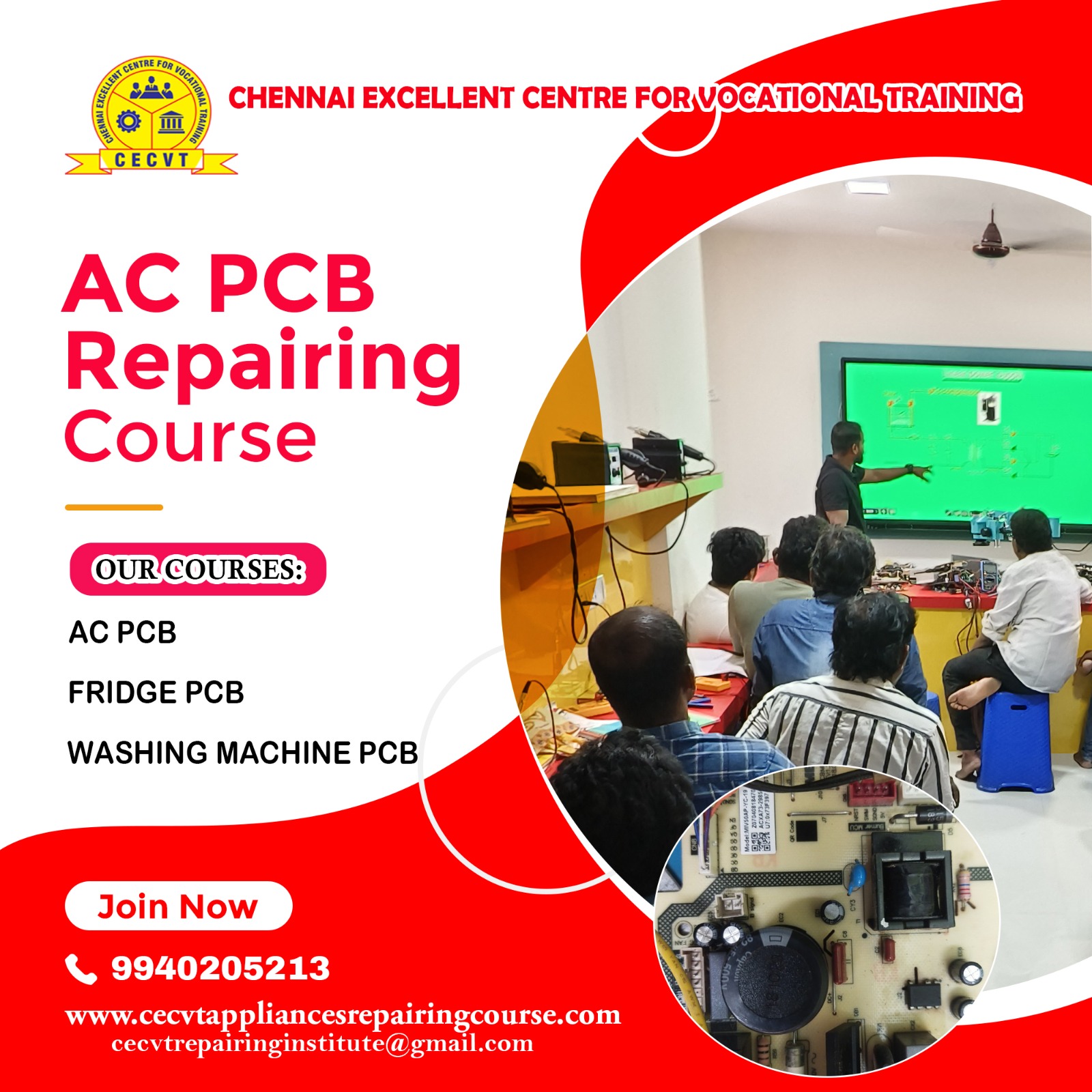AC PCB Repairing Course in Chitrakoot, Madhya Pradesh