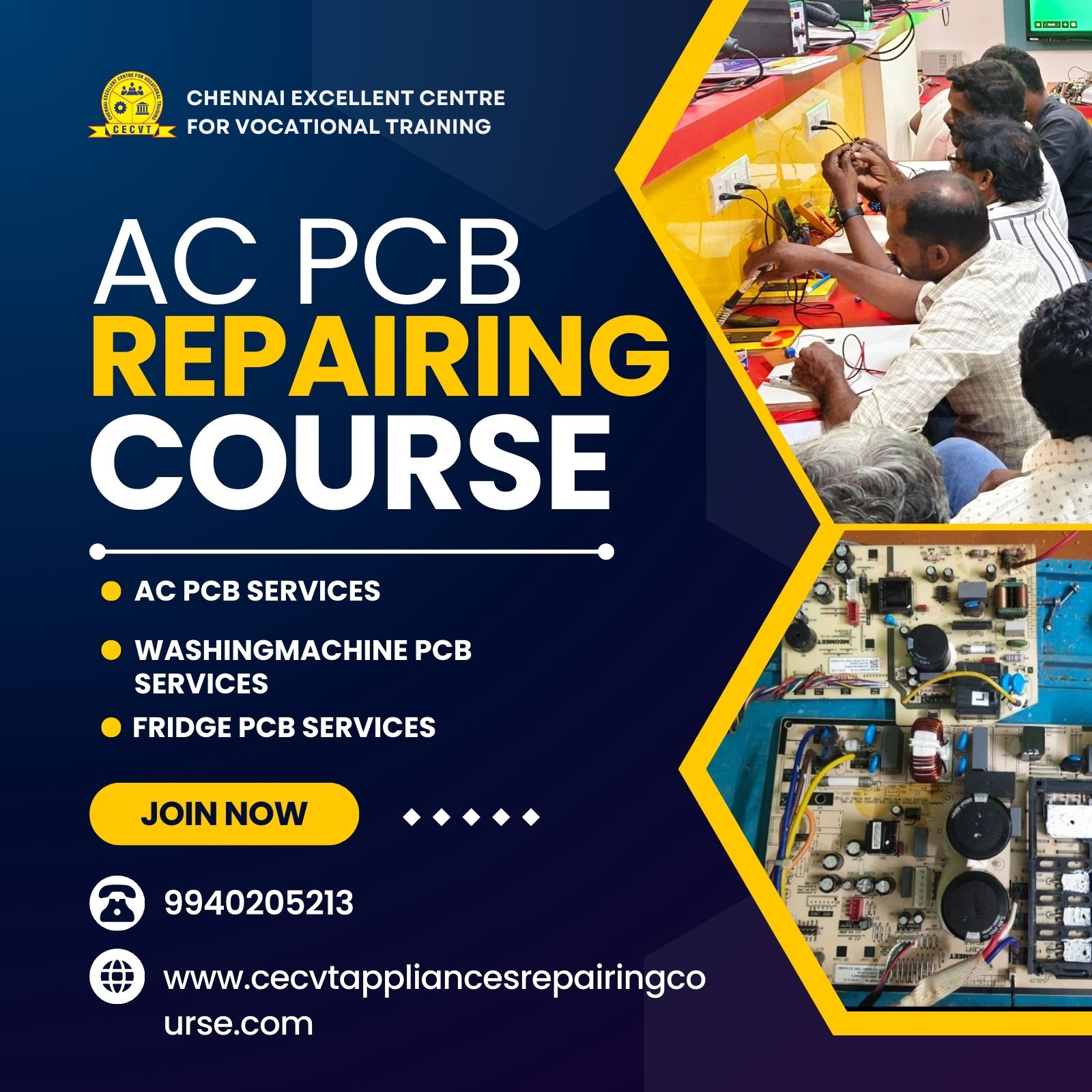 AC PCB Repairing Course in Purba Medinipur, West Bengal