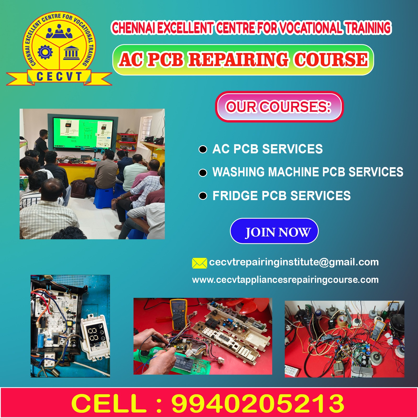 AC PCB Repairing Course in Purba Medinipur, West Bengal