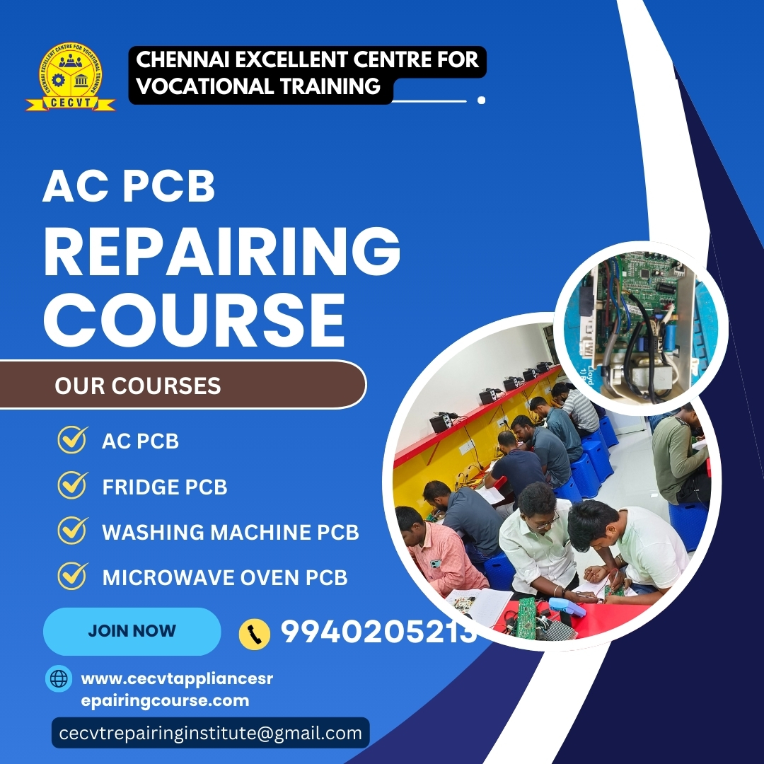 Excellent AC PCB Repairing Course Delhi
