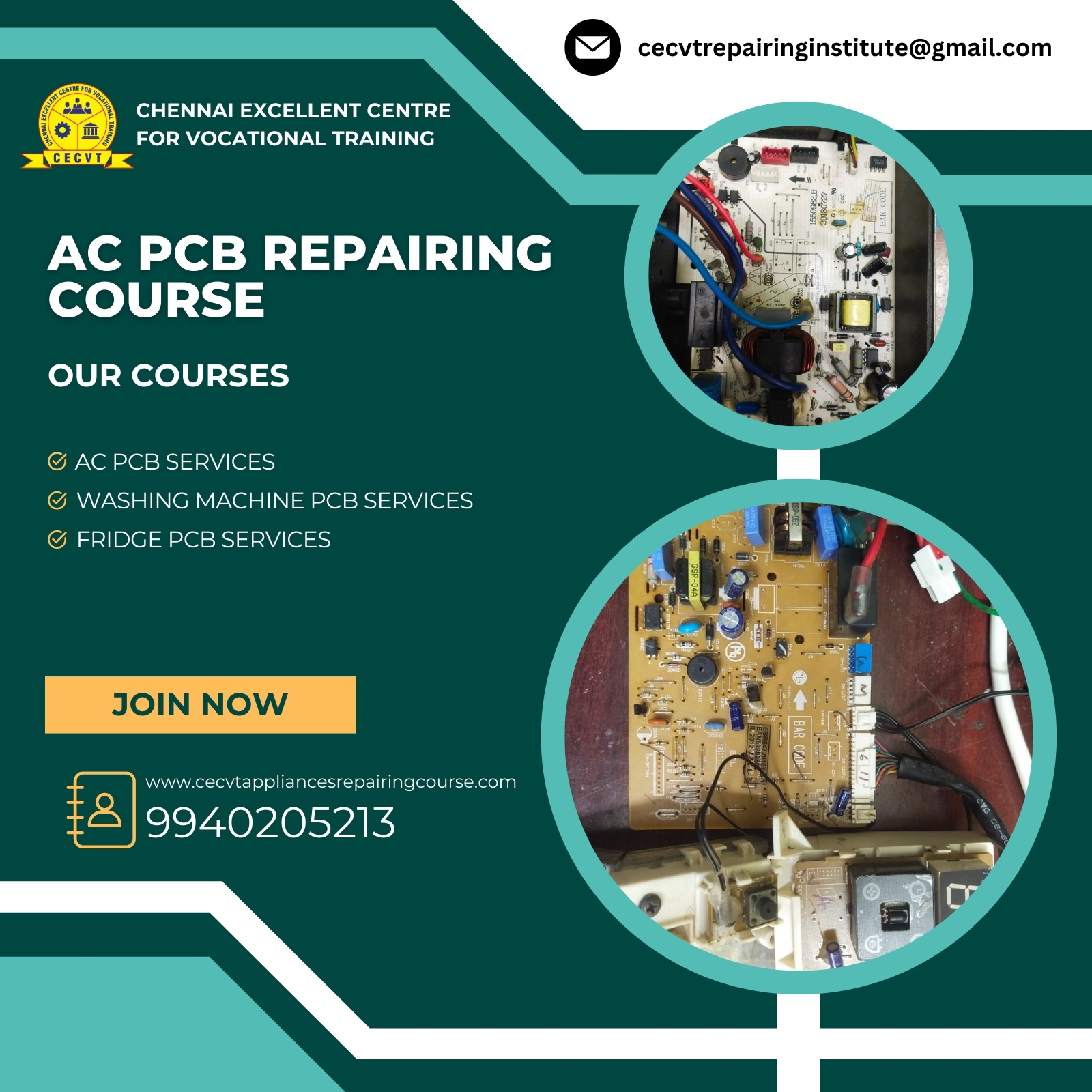 AC PCB Repairing Course in Nadia, West Bengal