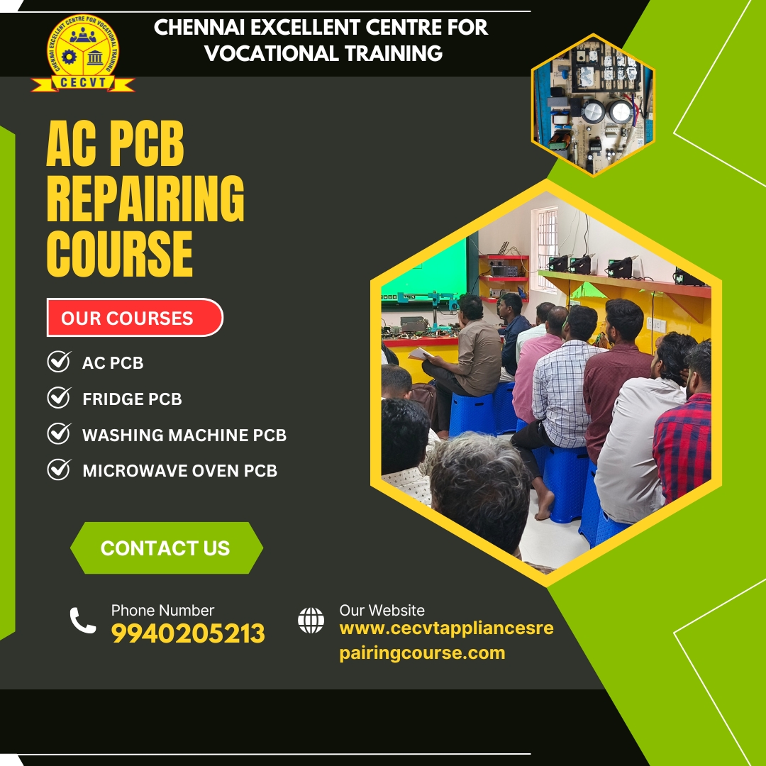 Excellent AC PCB Repairing Course Delhi