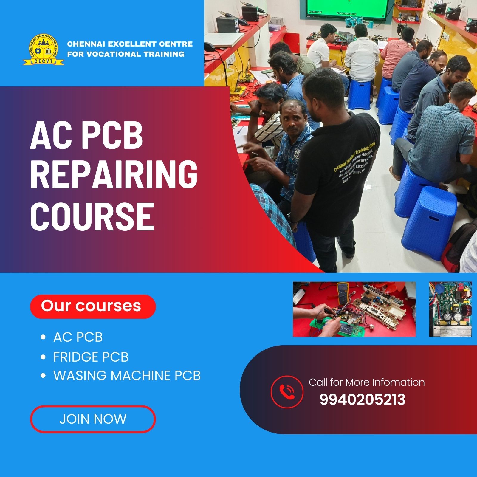 AC PCB Repairing Course in Purulia, West Bengal