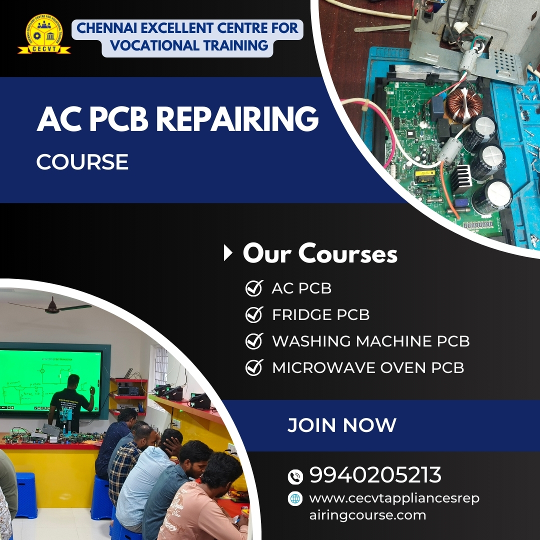 Excellent AC PCB Repairing Course Delhi