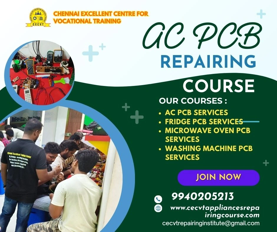 AC PCB Repairing Course in North Tripura, Tripura
