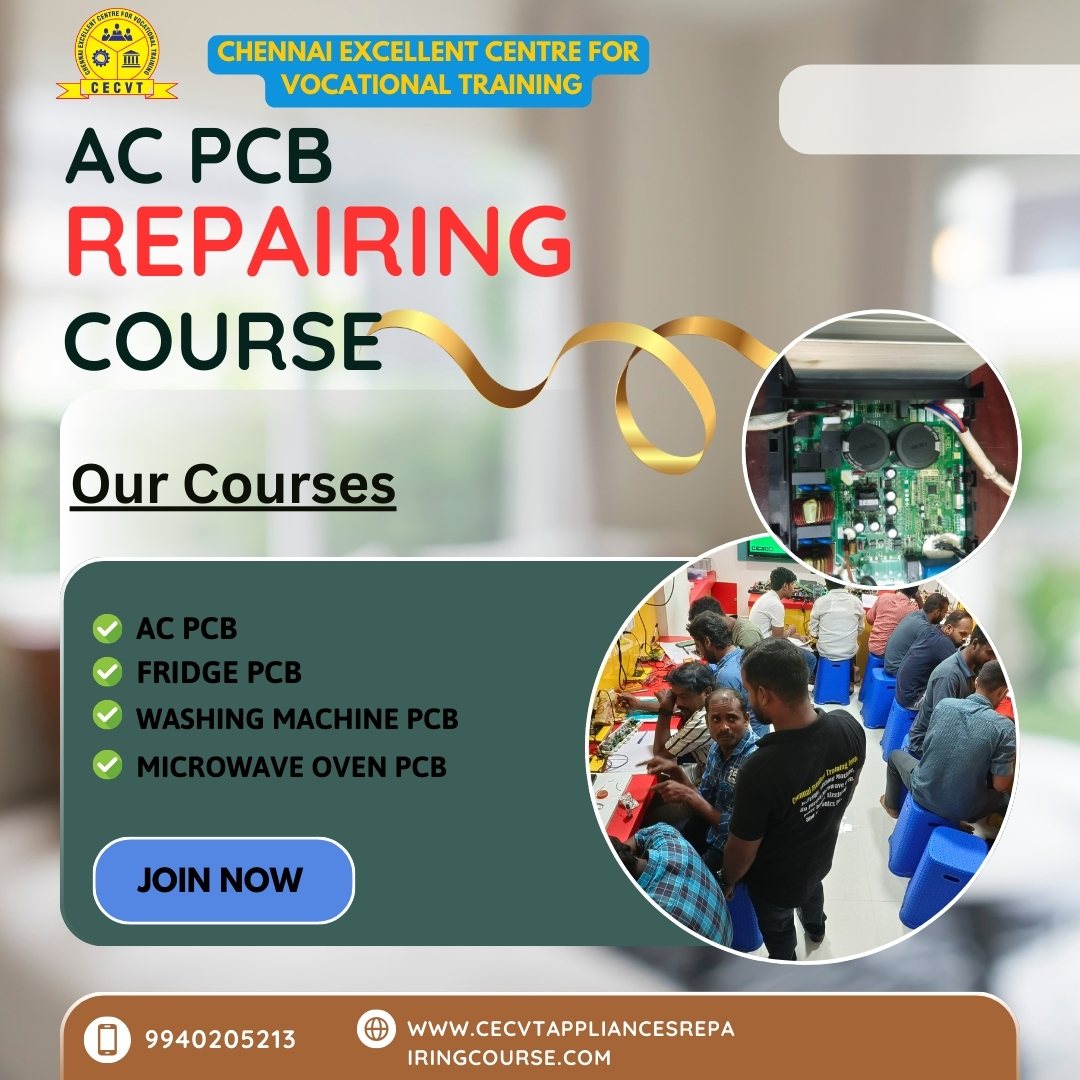 Excellent AC PCB Repairing Course Delhi