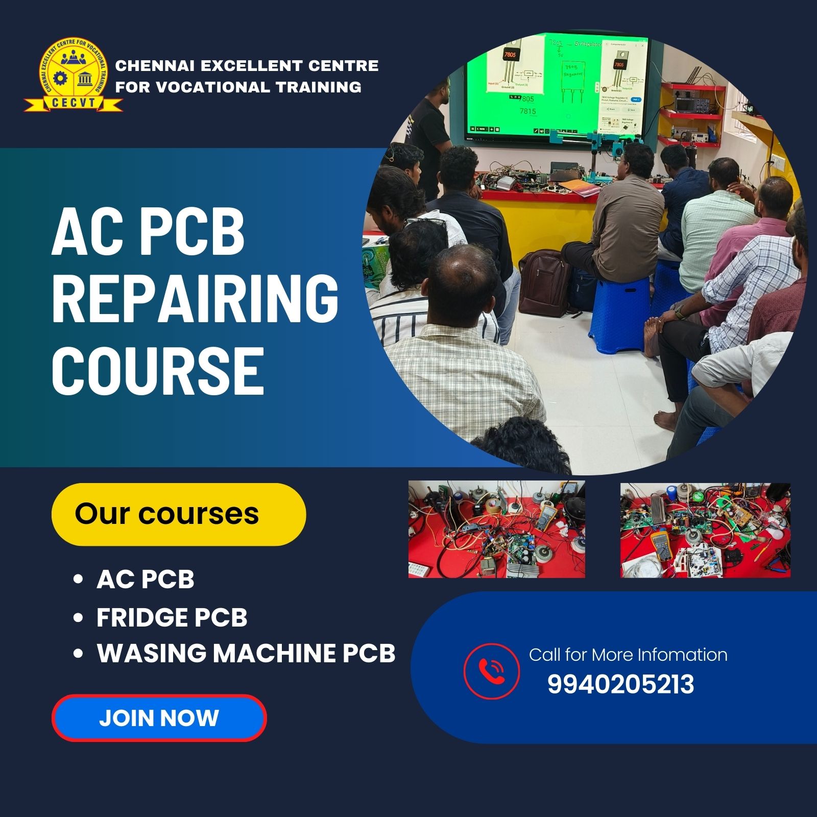 AC PCB Repairing Course in Almora, Uttarakhand