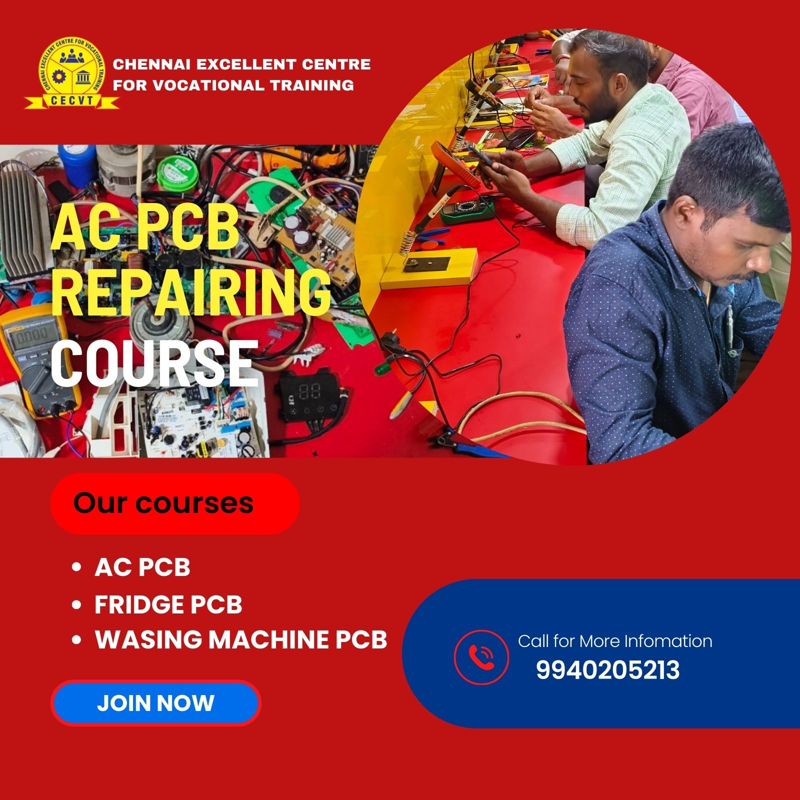 AC PCB Repairing Course in Almora, Uttarakhand
