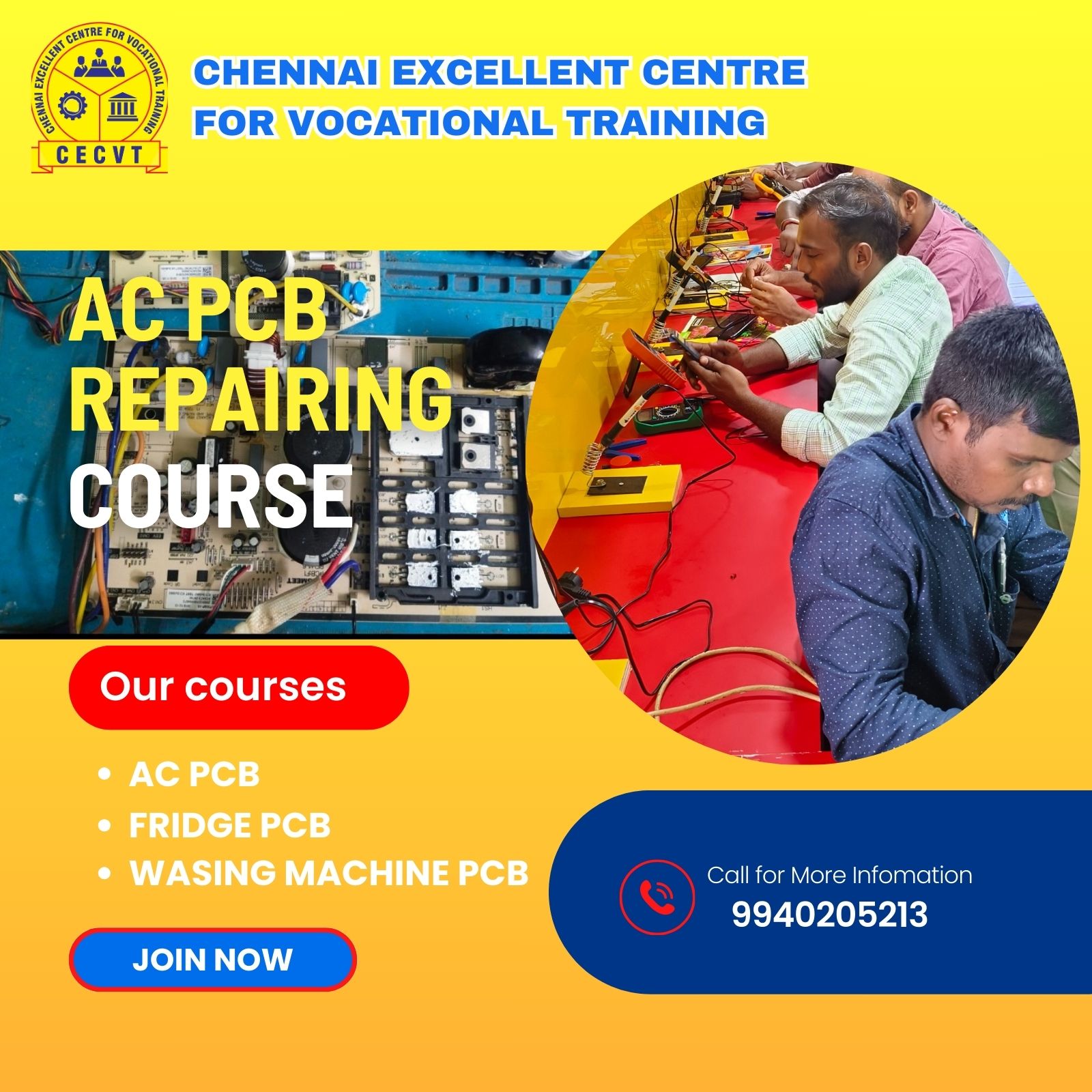 AC PCB Repairing Course in Almora, Uttarakhand