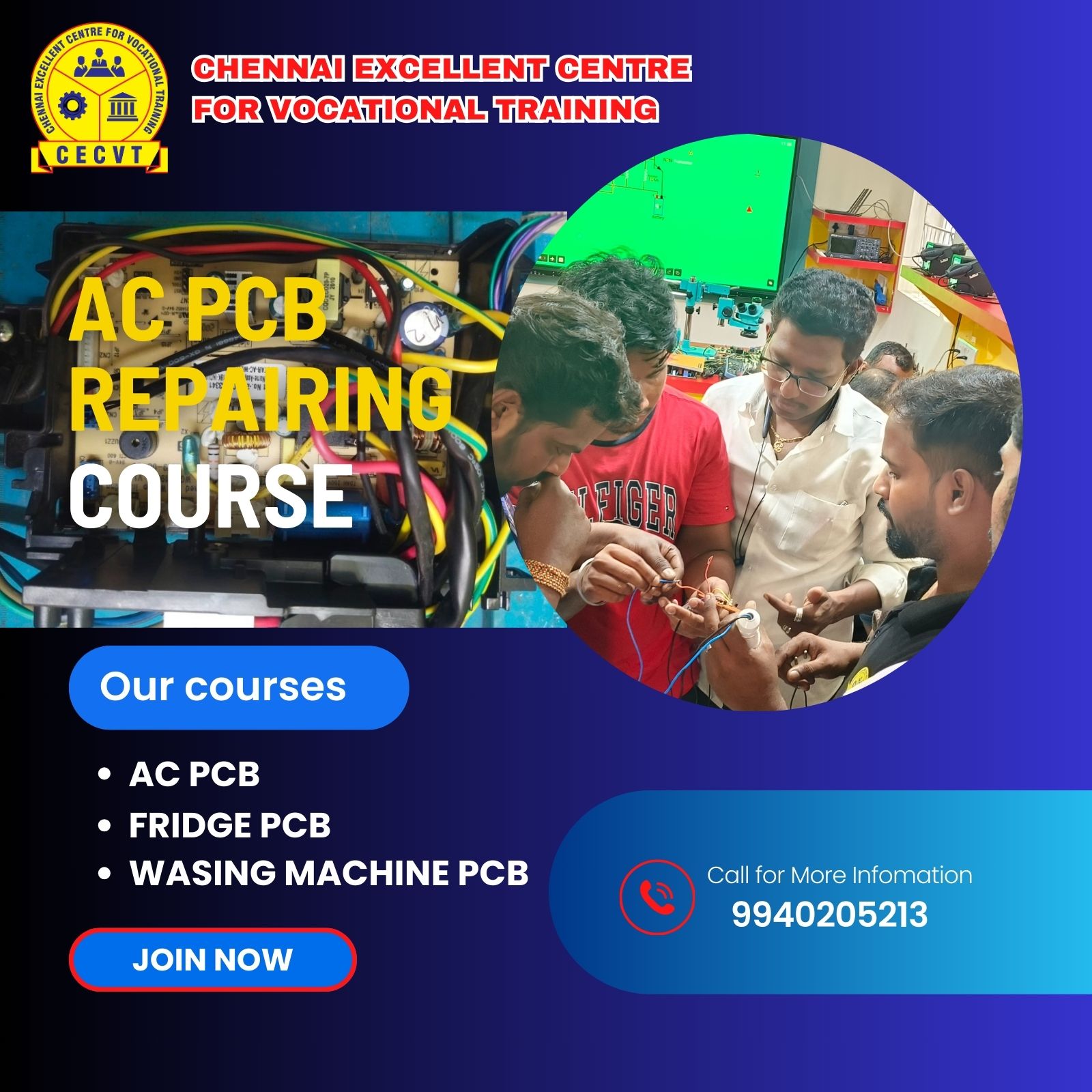 AC PCB Repairing Course in Bageshwar, Uttarakhand