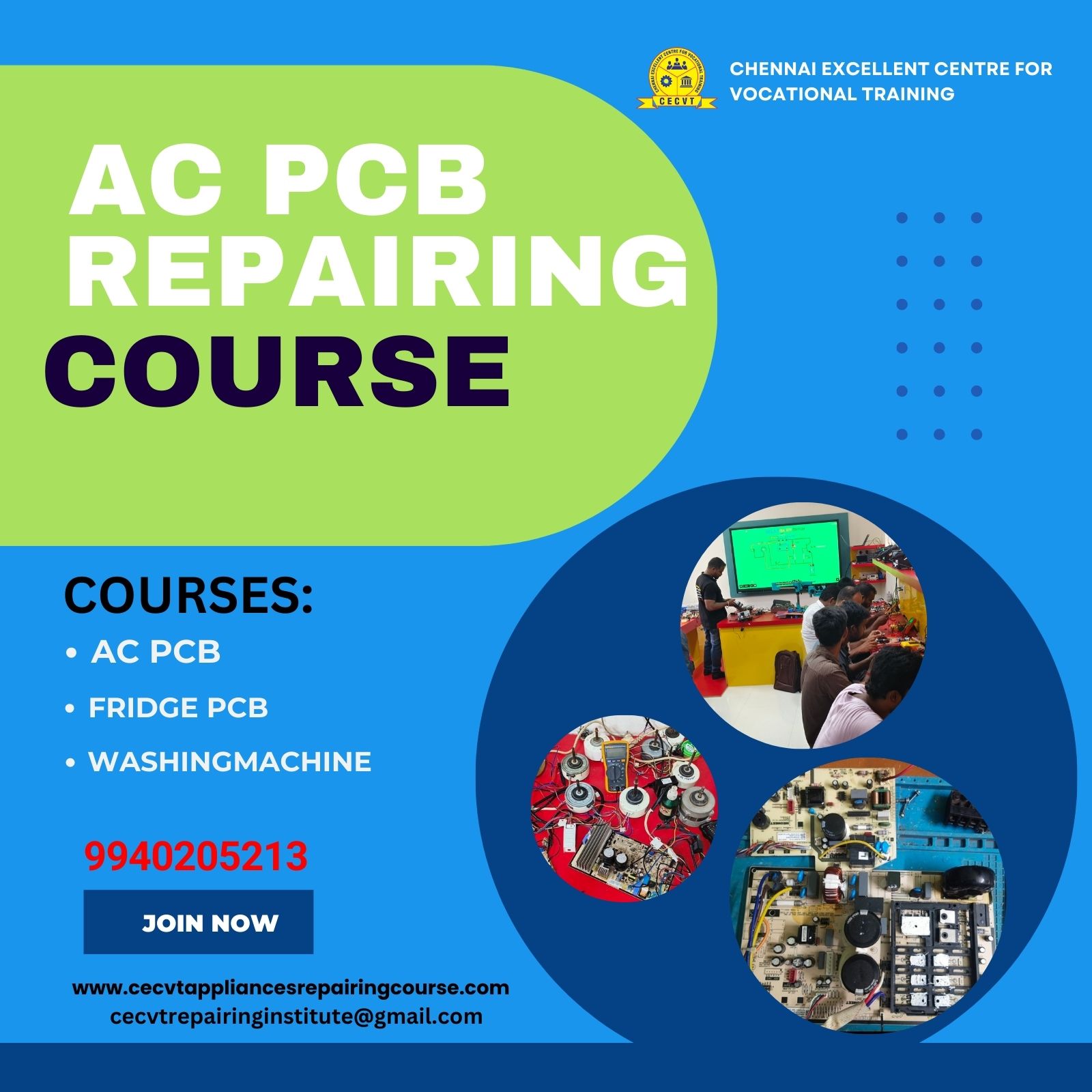 AC PCB Repairing Course in Bageshwar, Uttarakhand