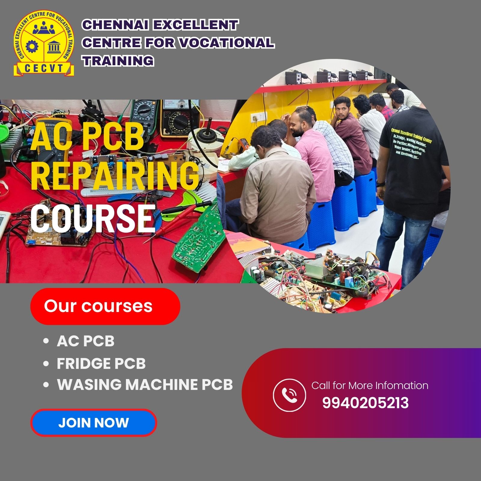 AC PCB Repairing Course in Champawat, Uttarakhand