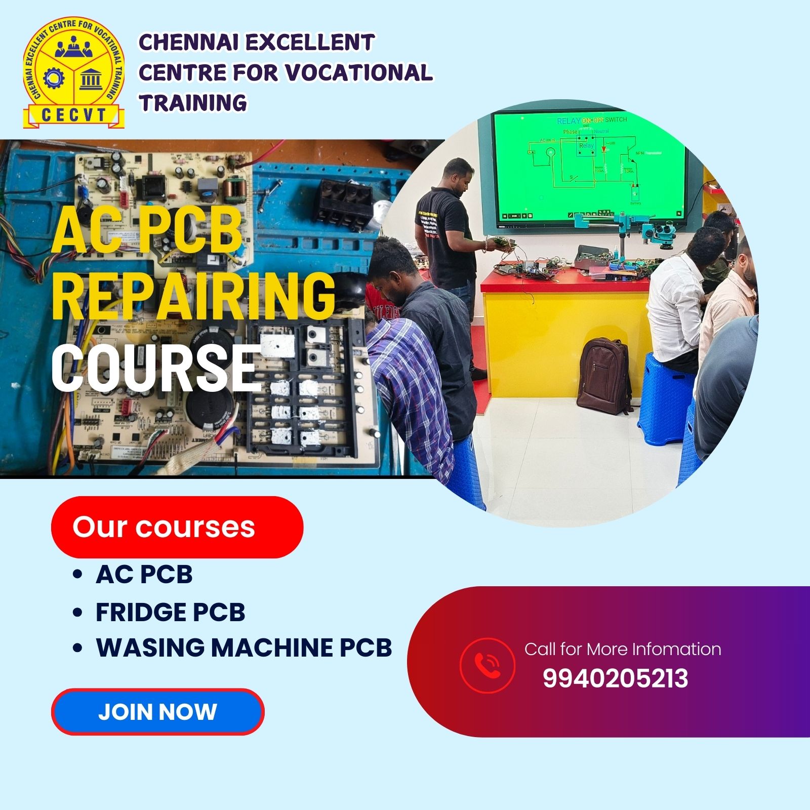 AC PCB Repairing Course in Champawat, Uttarakhand
