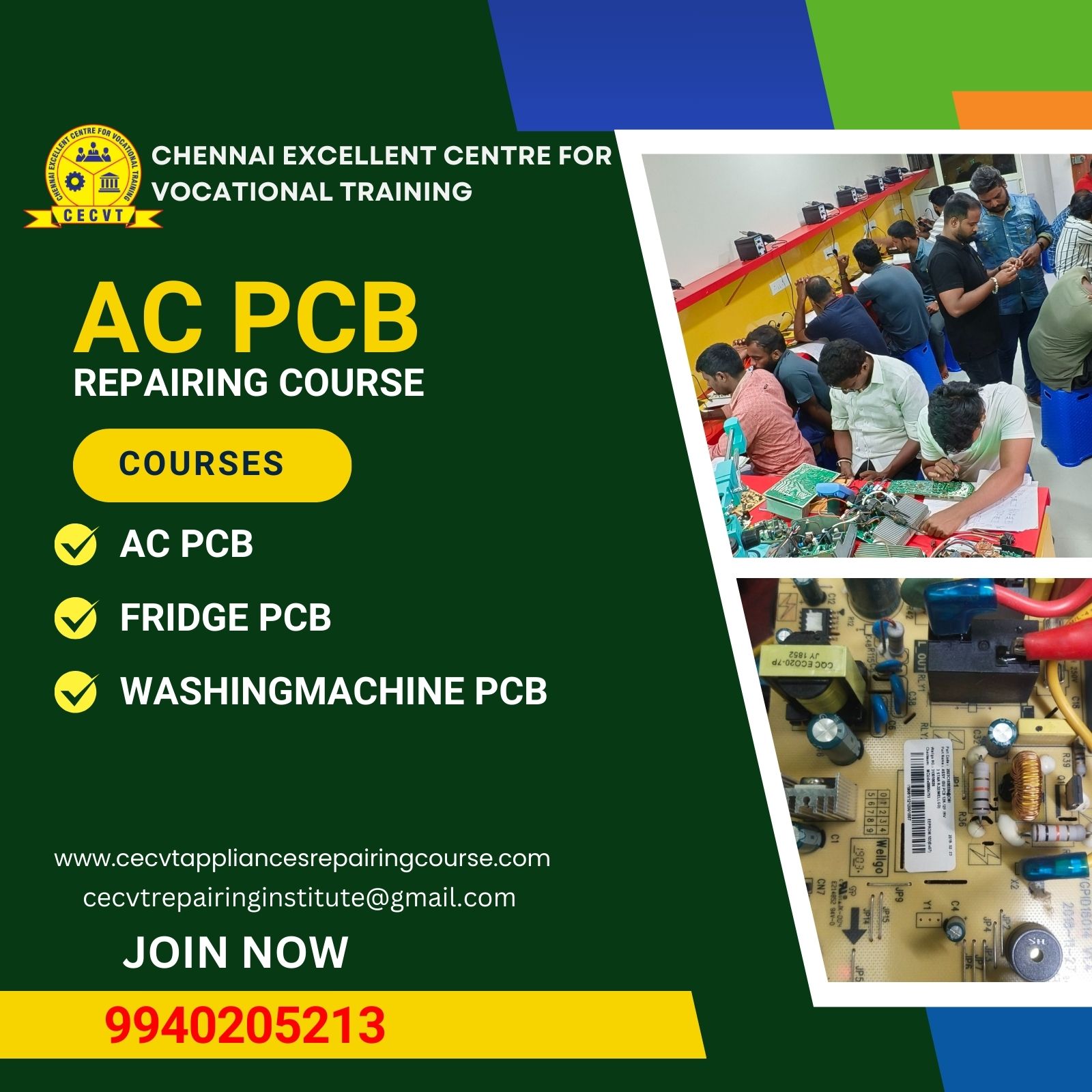 AC PCB Repairing Course in Chamoli, Uttarakhand