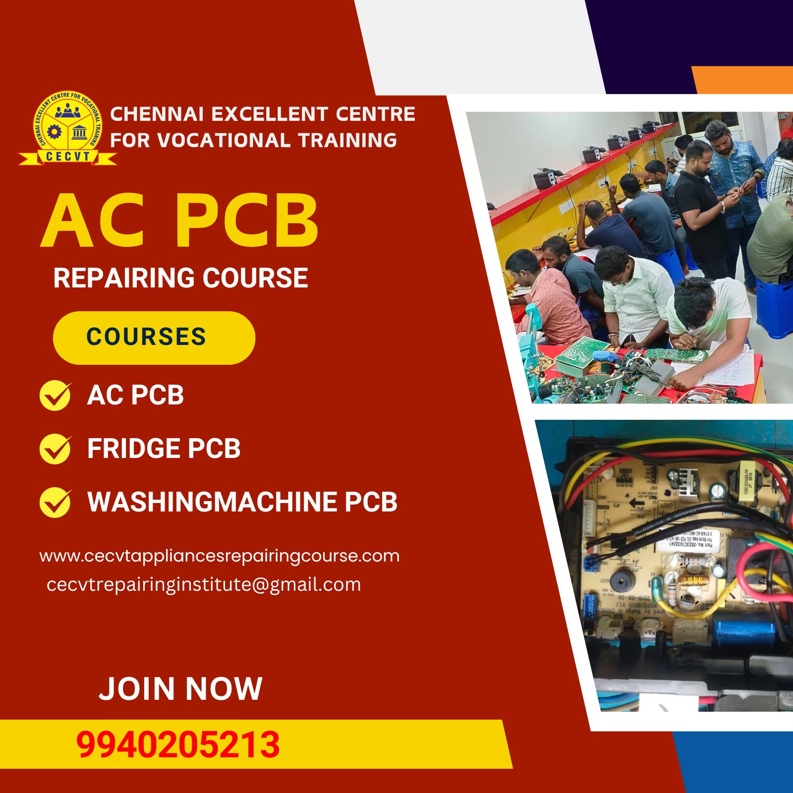 AC PCB Repairing Course in Chamoli, Uttarakhand