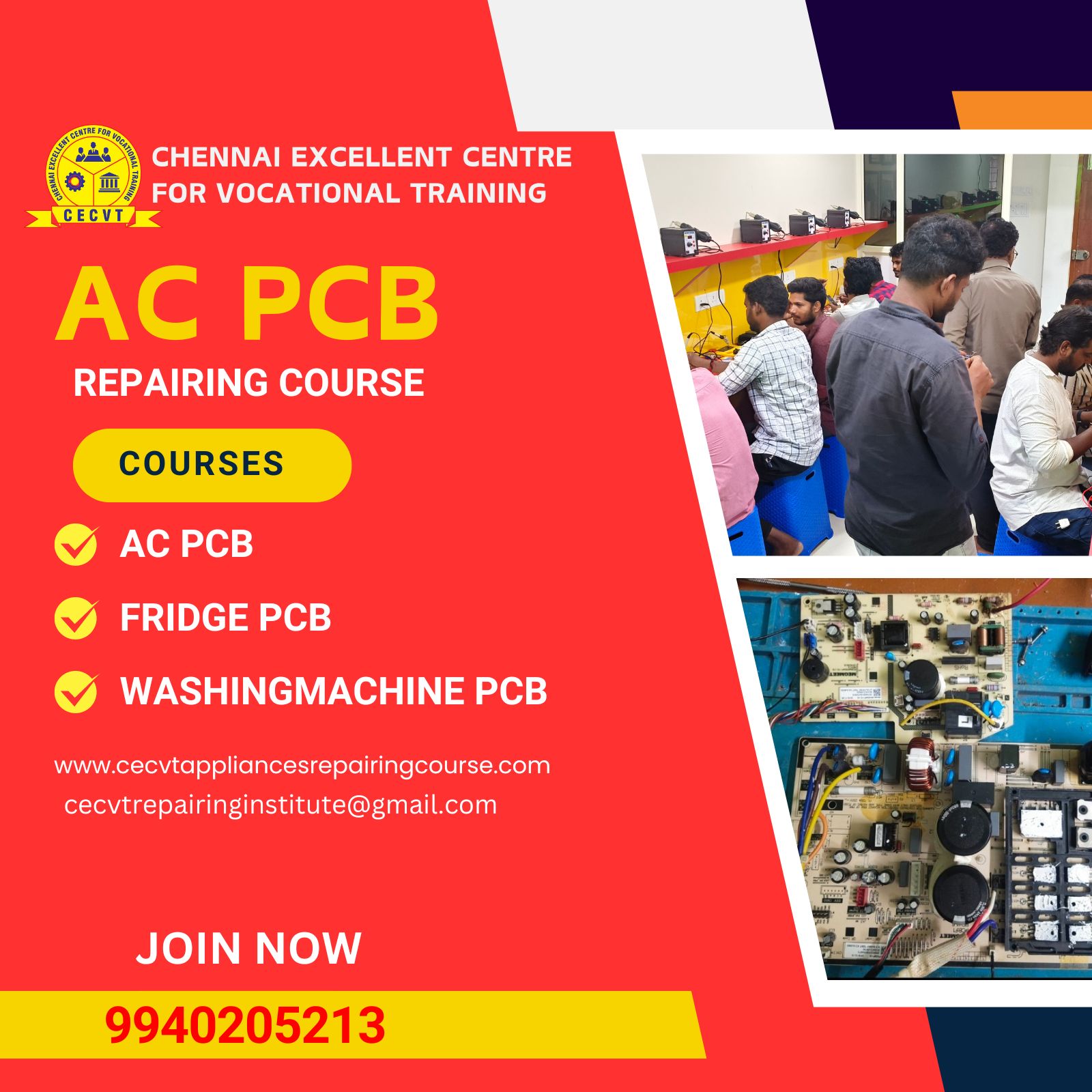 AC PCB Repairing Course in Dehradun