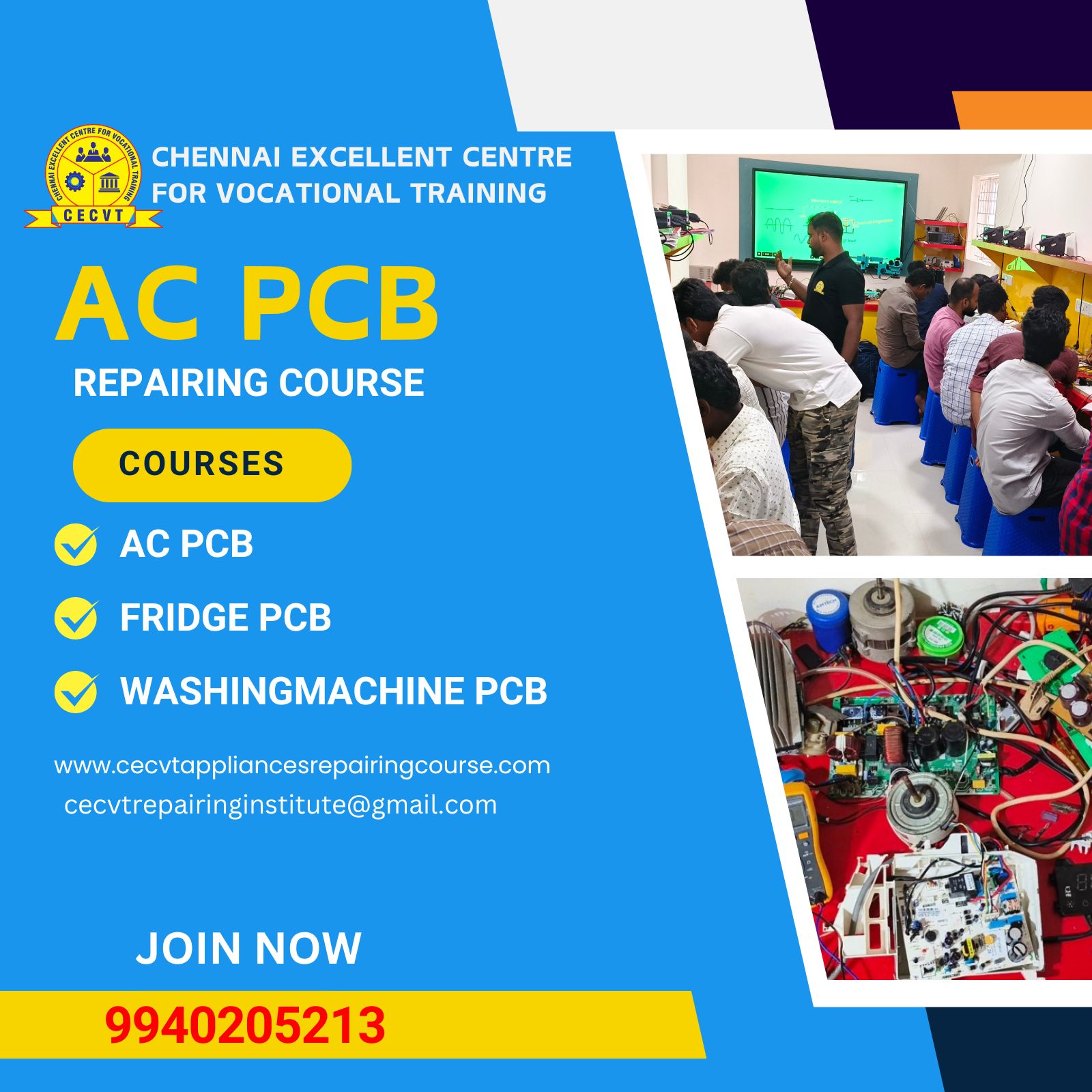 AC PCB Repairing Course in Dehradun