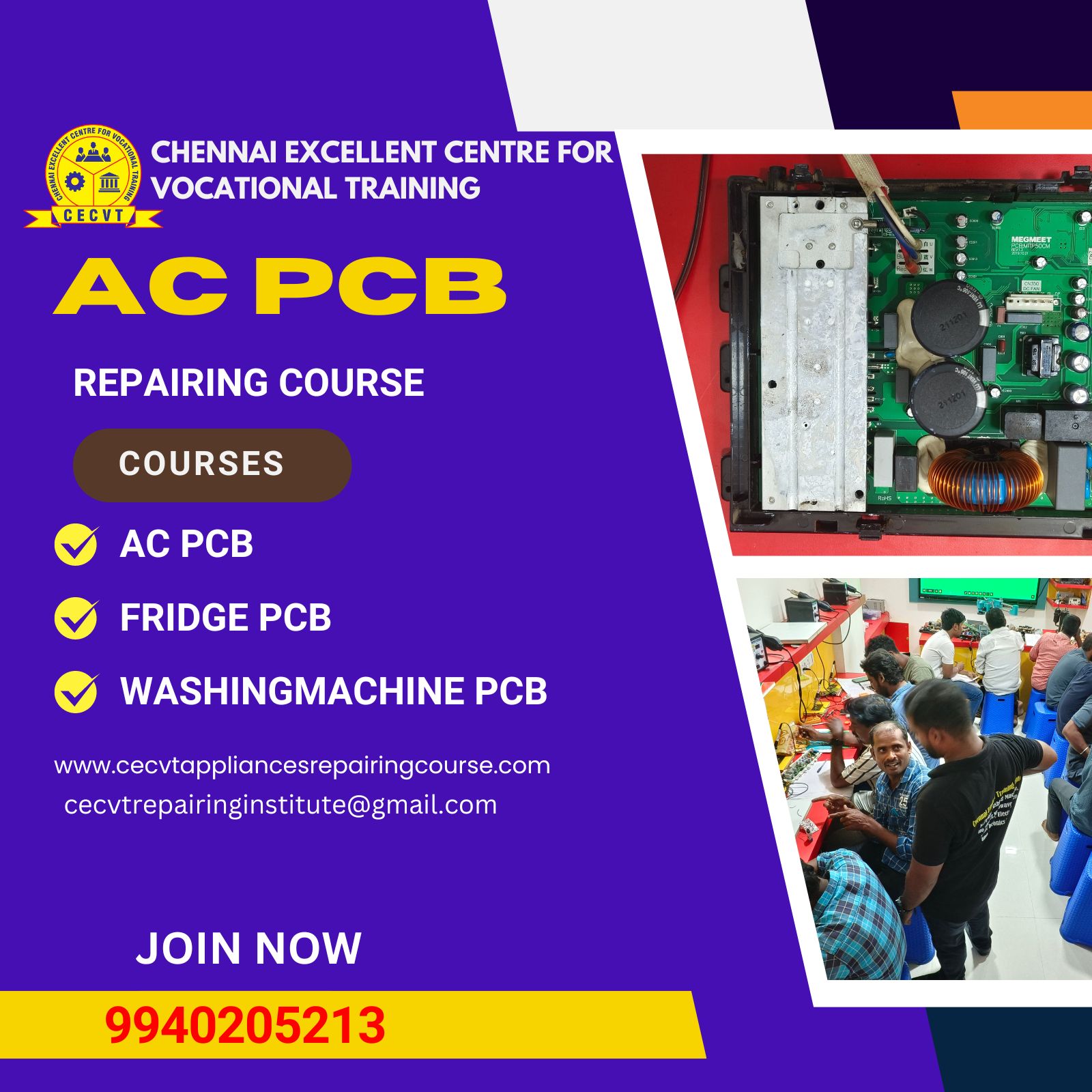 AC PCB Repairing Course in Dehradun
