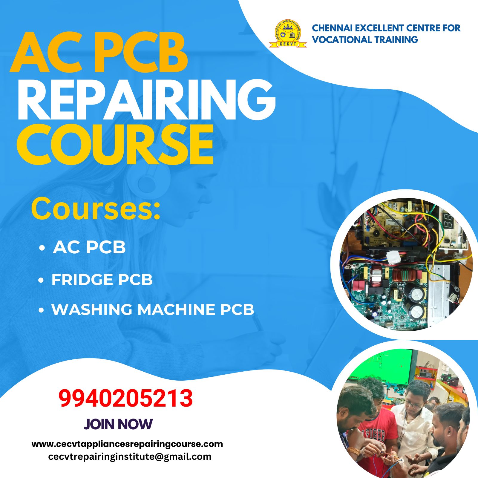 AC PCB Repairing Course in Dehradun