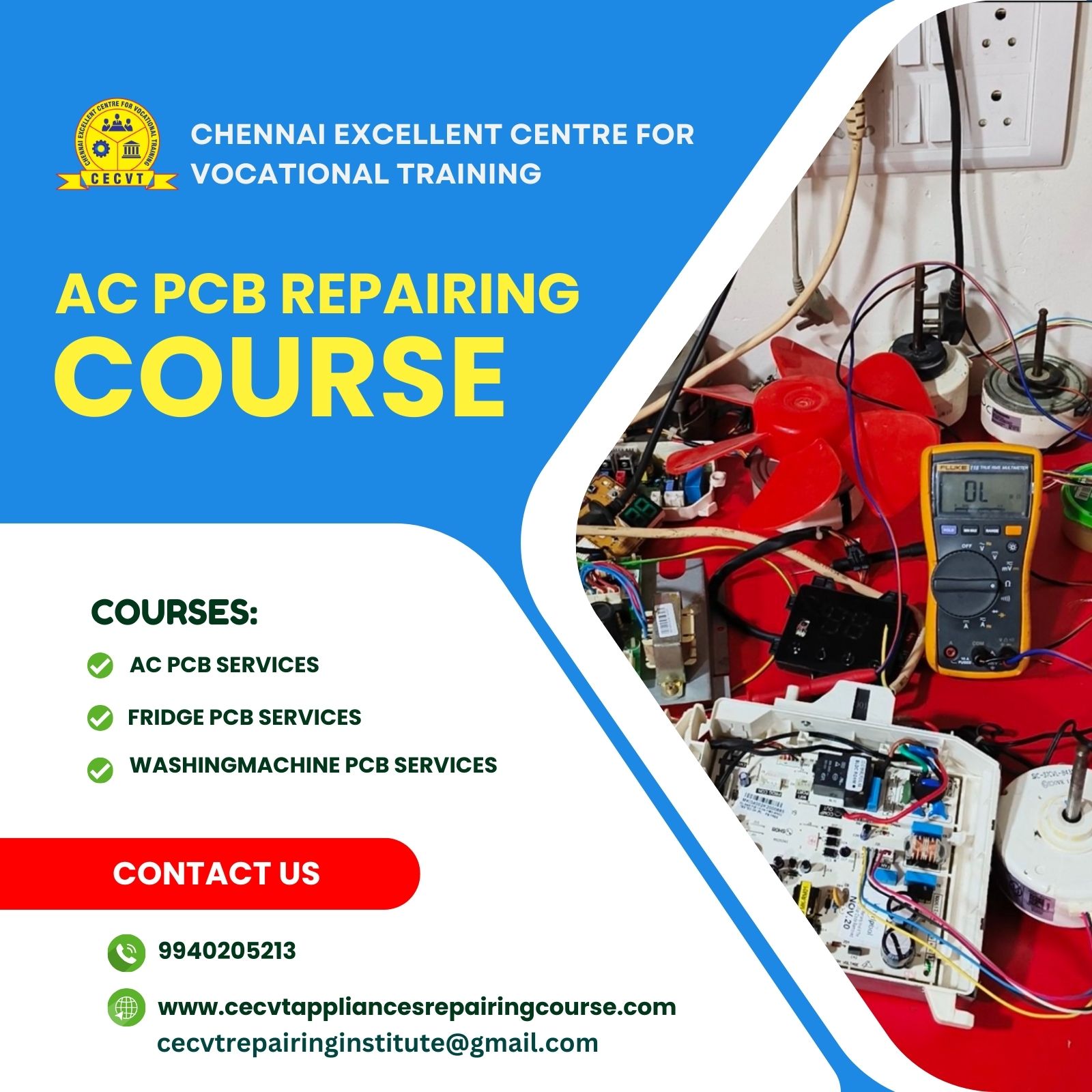 AC PCB Repairing Course in Agra, Uttar Pradesh