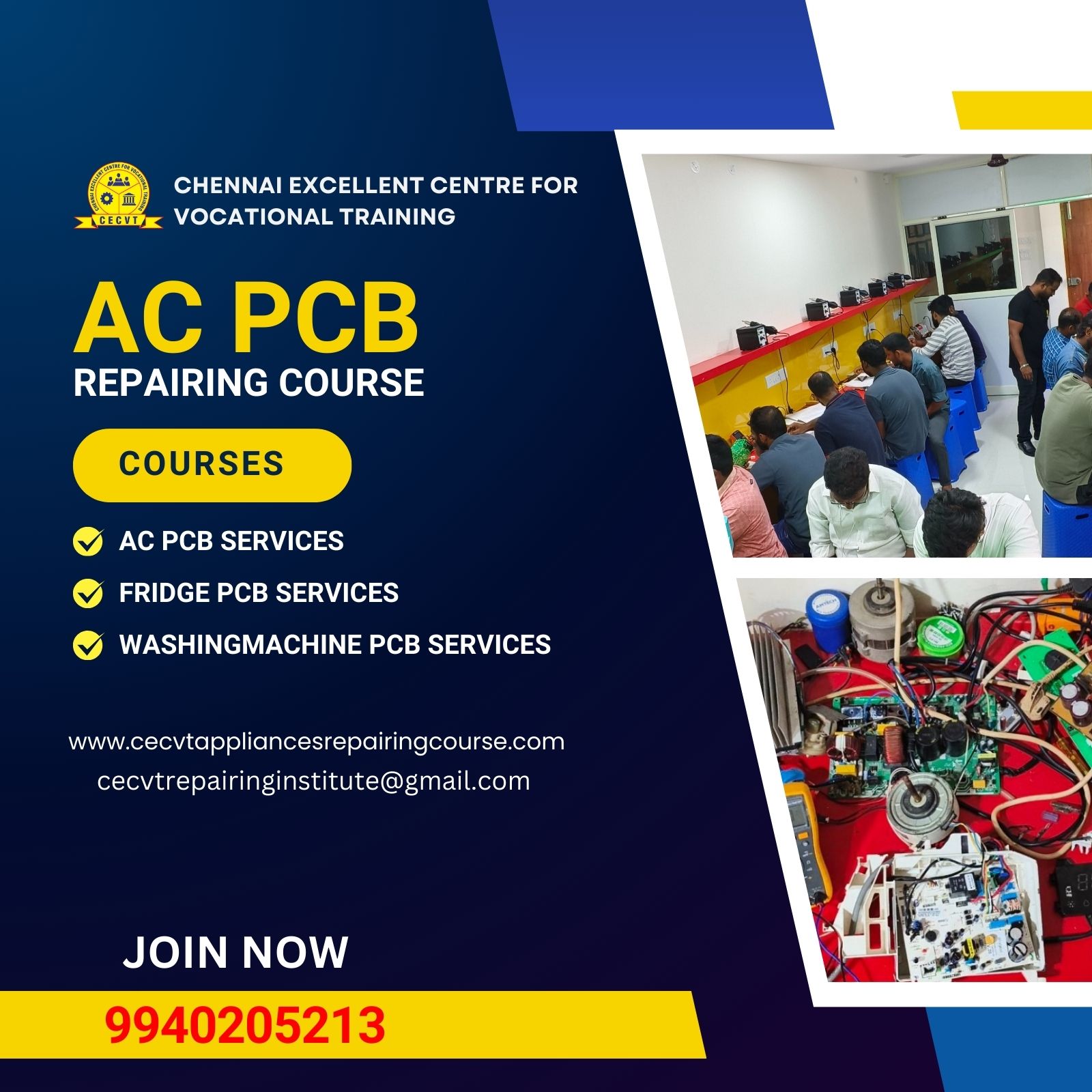 AC PCB Repairing Course in Agra, Uttar Pradesh