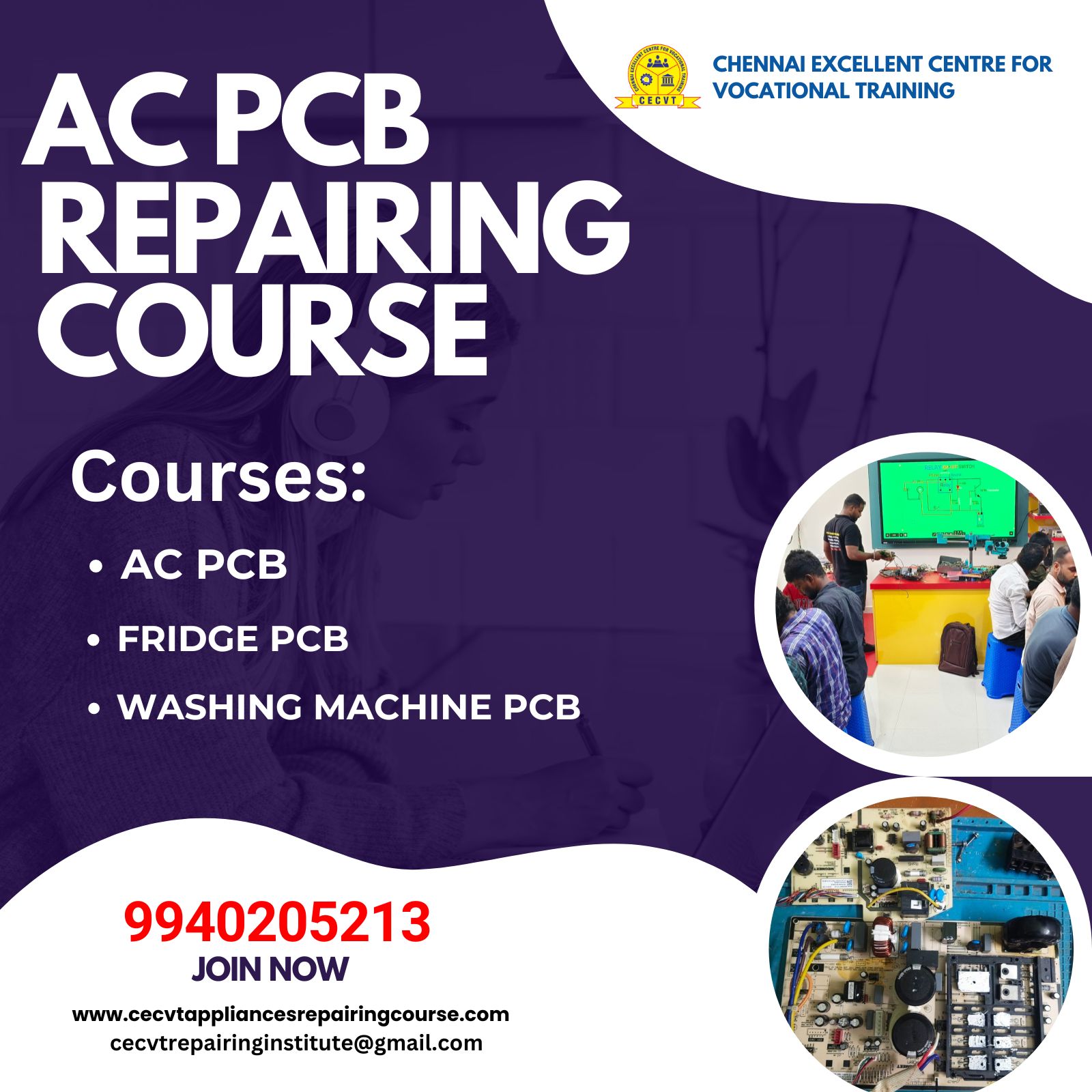 AC PCB Repairing Course in Haridwar, Uttarakhand