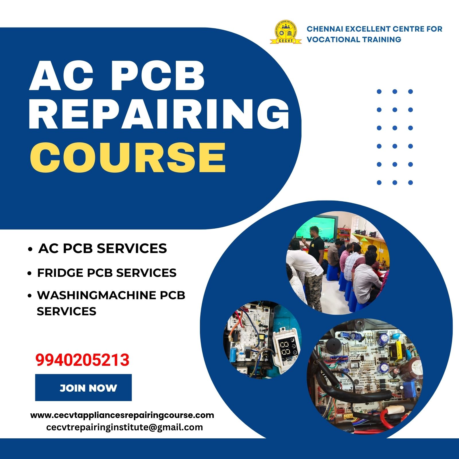 AC PCB Repairing Course in Haridwar, Uttarakhand