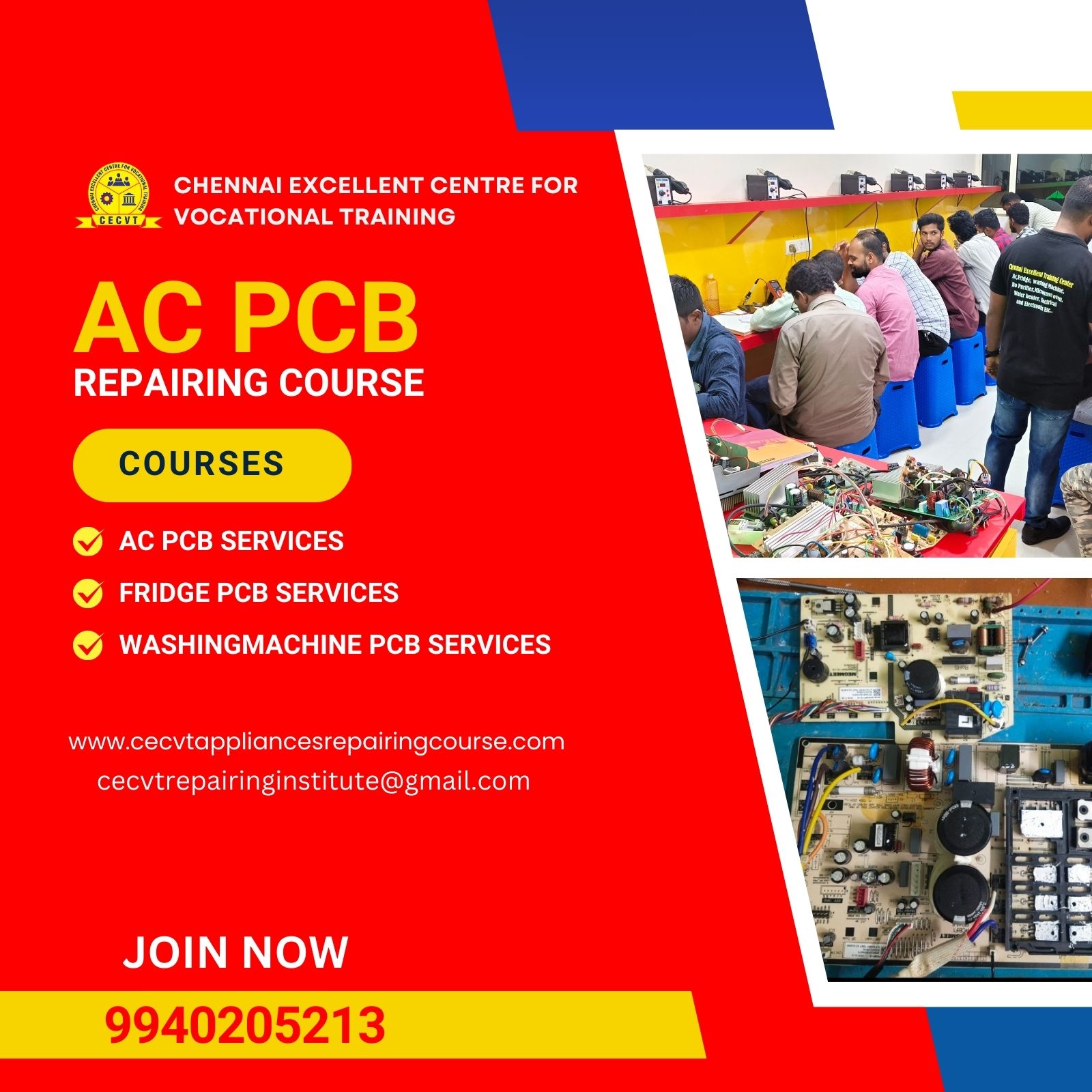 AC PCB Repairing Course in Haridwar, Uttarakhand