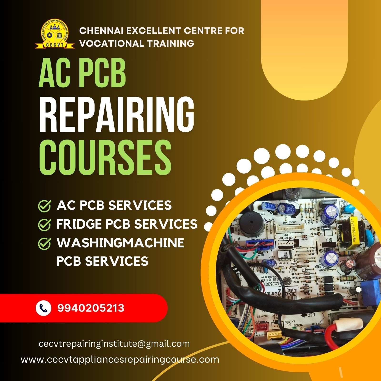 AC PCB Repairing Course in Haridwar, Uttarakhand