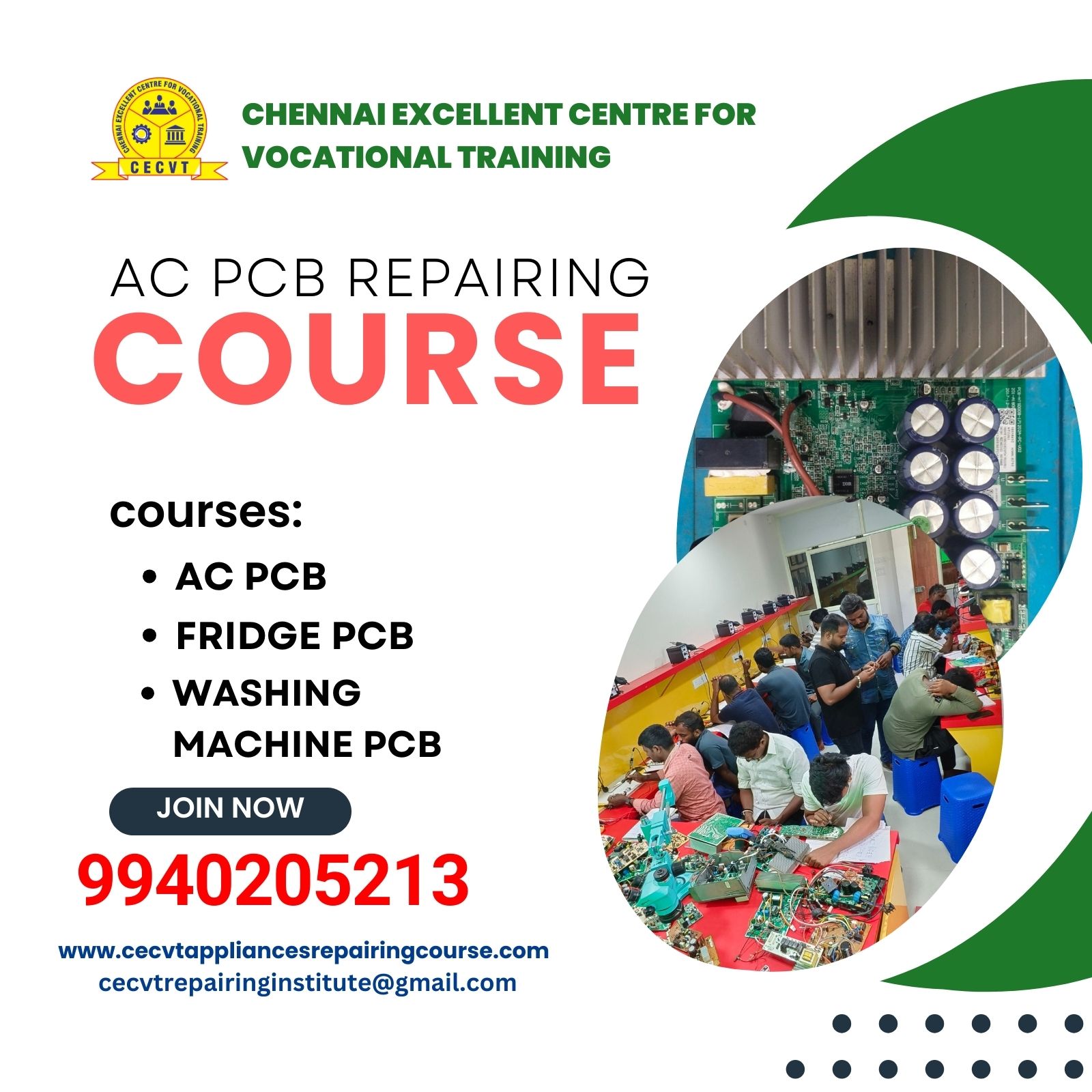 AC PCB Repairing Course in Pauri Garhwal, Uttarakhand