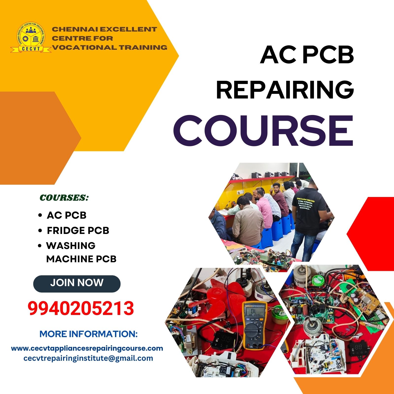 AC PCB Repairing Course in Pithoragarh, Uttarakhand