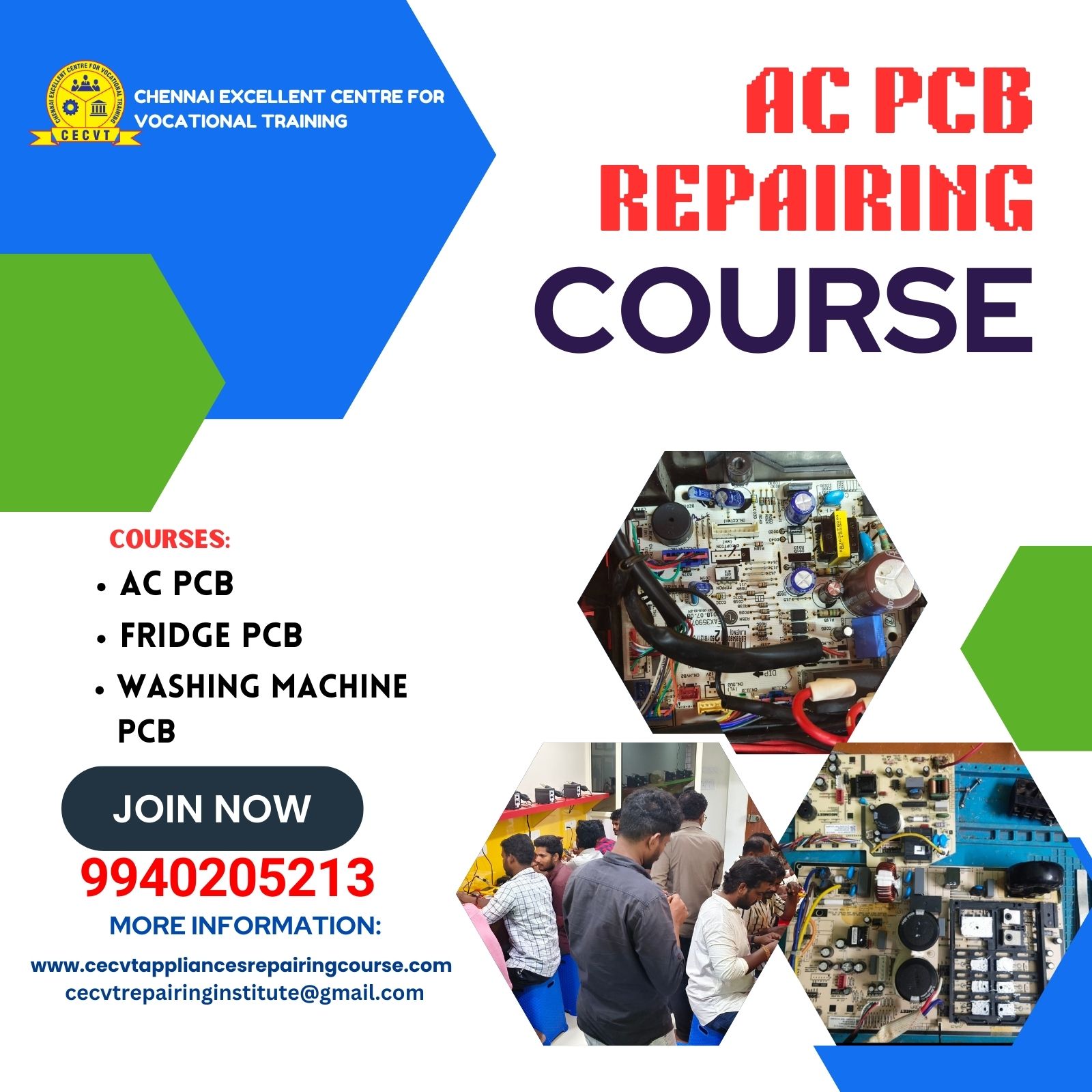 AC PCB Repairing Course in Pithoragarh, Uttarakhand