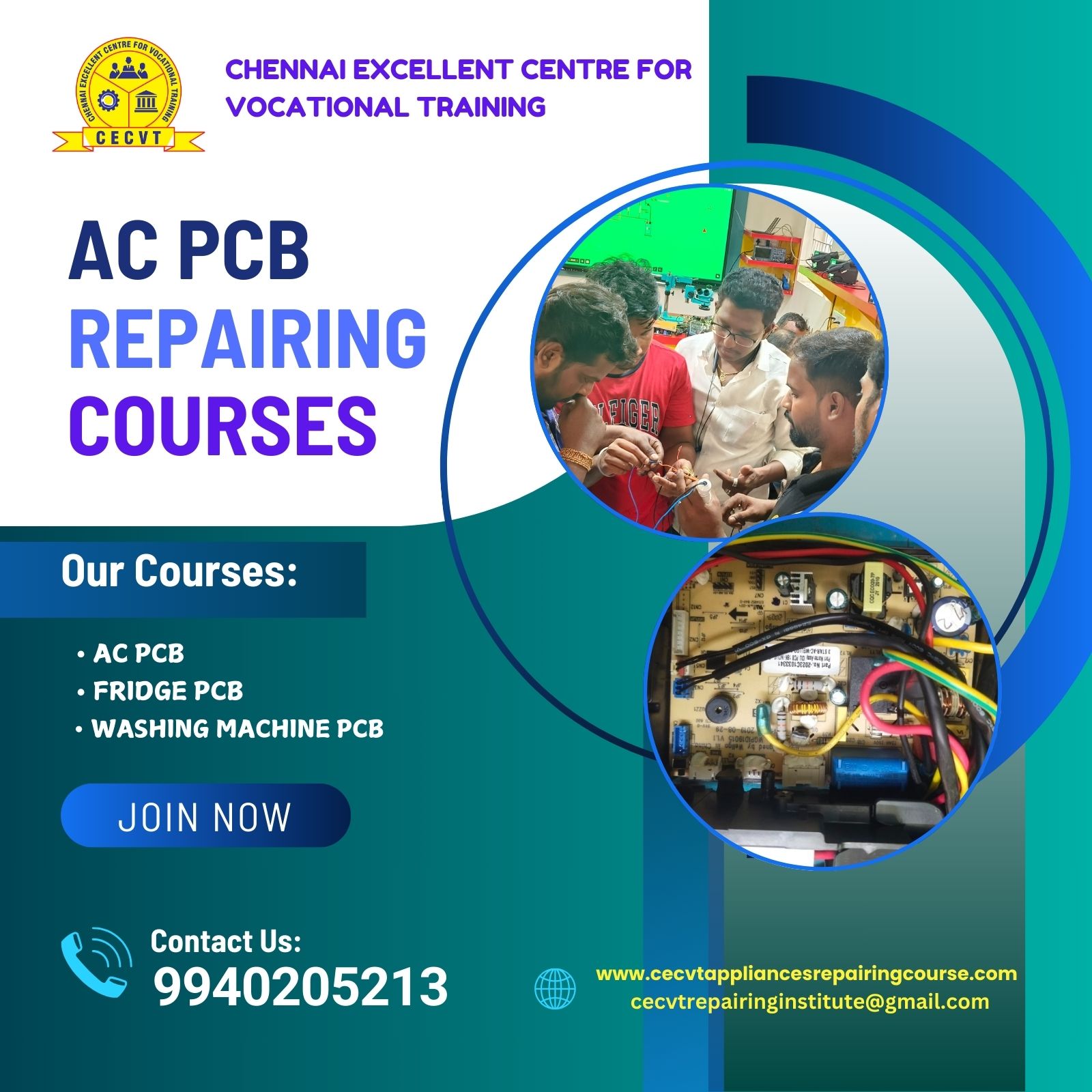 AC PCB Repairing Course in Rudraprayag, Uttarakhand