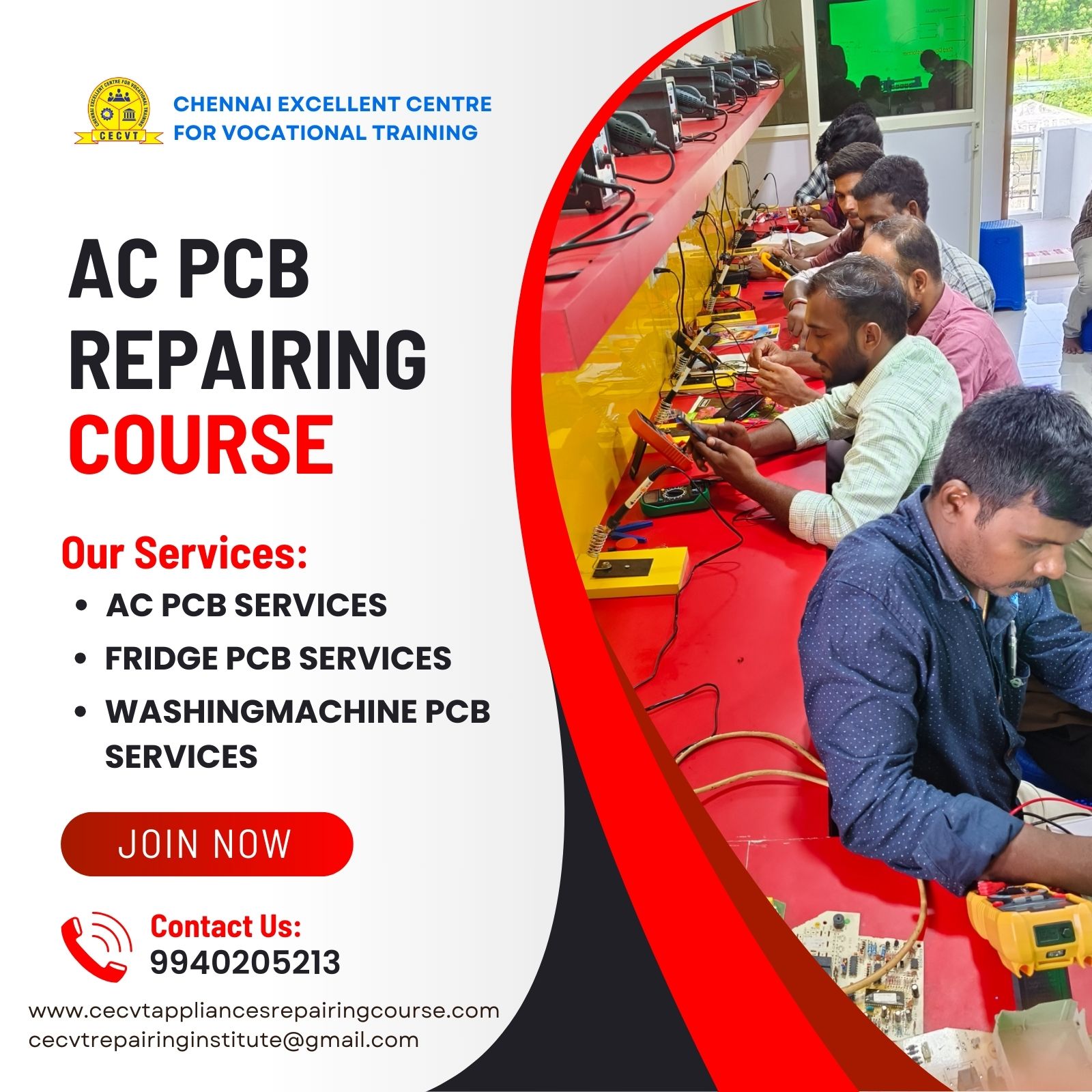 AC PCB Repairing Course in Tehri Garhwal, Uttarakhand