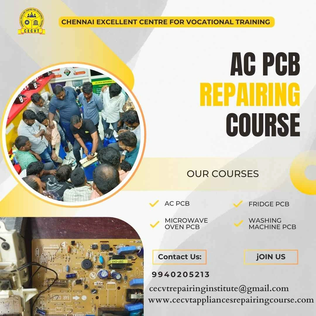 AC PCB Repairing Course in Dr. B.R. Ambedkar Konaseema