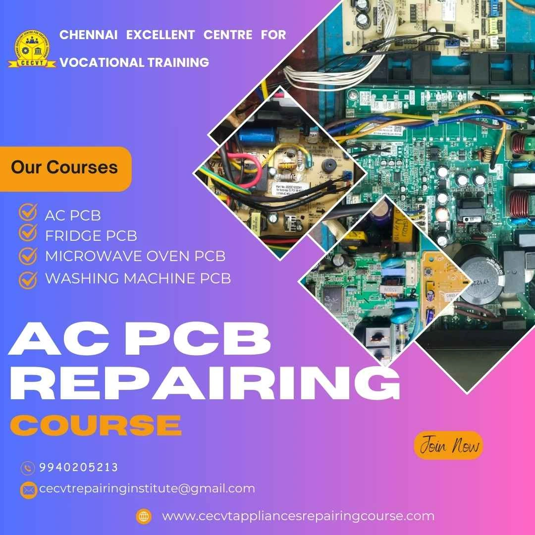 AC PCB Repairing Course in Dr. B.R. Ambedkar Konaseema