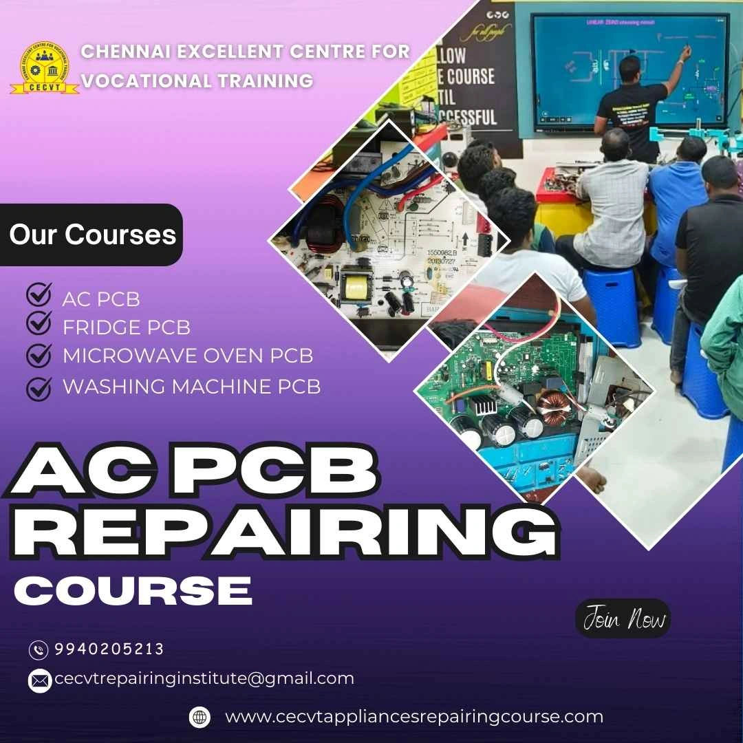AC PCB Repairing Course in Dr. B.R. Ambedkar Konaseema