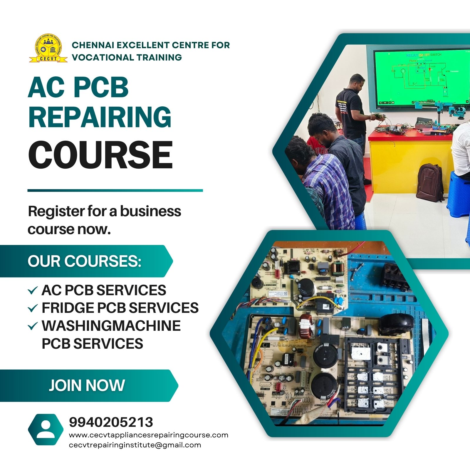 AC PCB Repairing Course in Udham Singh Nagar, Uttarakhand
