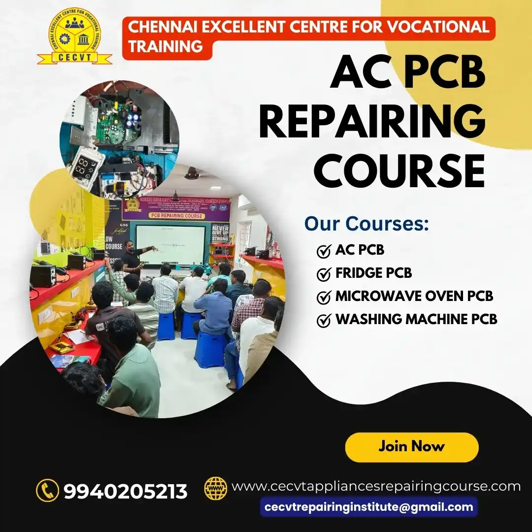 AC PCB Repairing Course in Coimbatore, Tamil Nadu