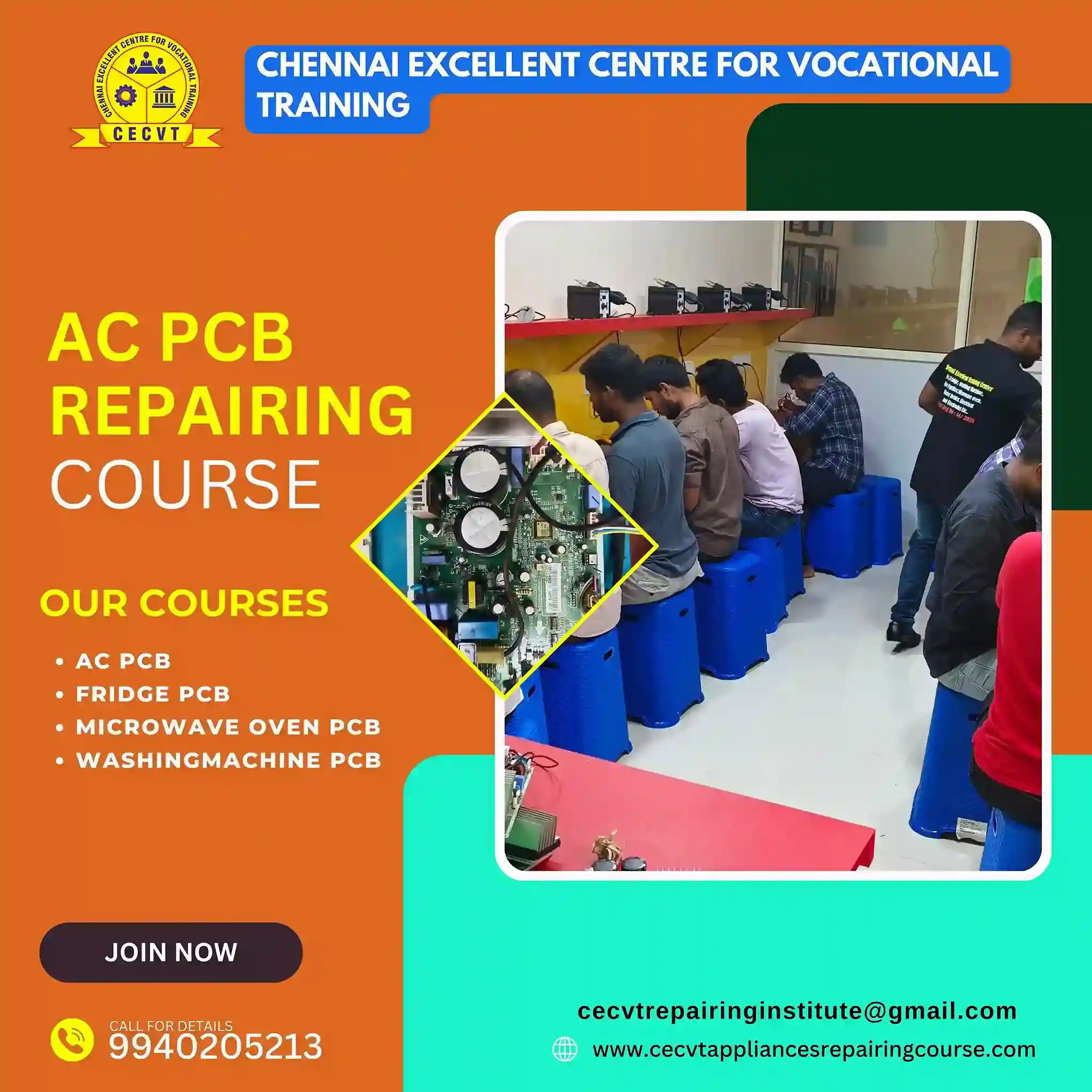AC PCB Repairing Course in Jodhpur, Rajasthan