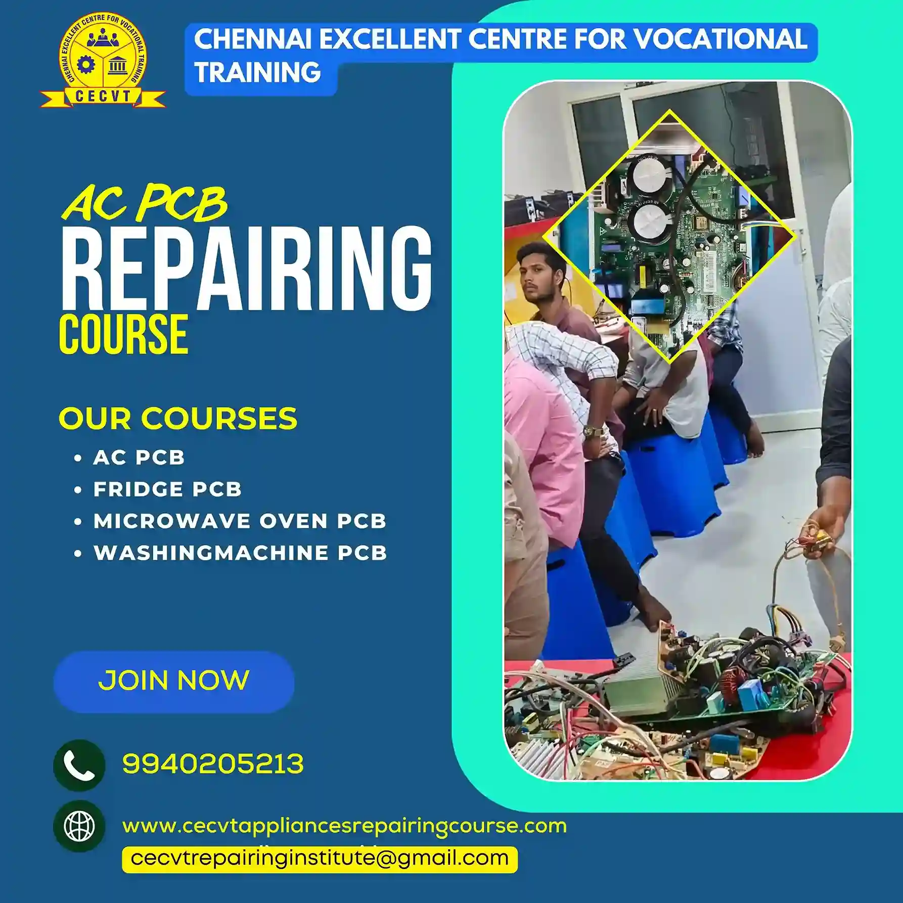 AC PCB Repairing Course in Jodhpur Rural, Rajasthan