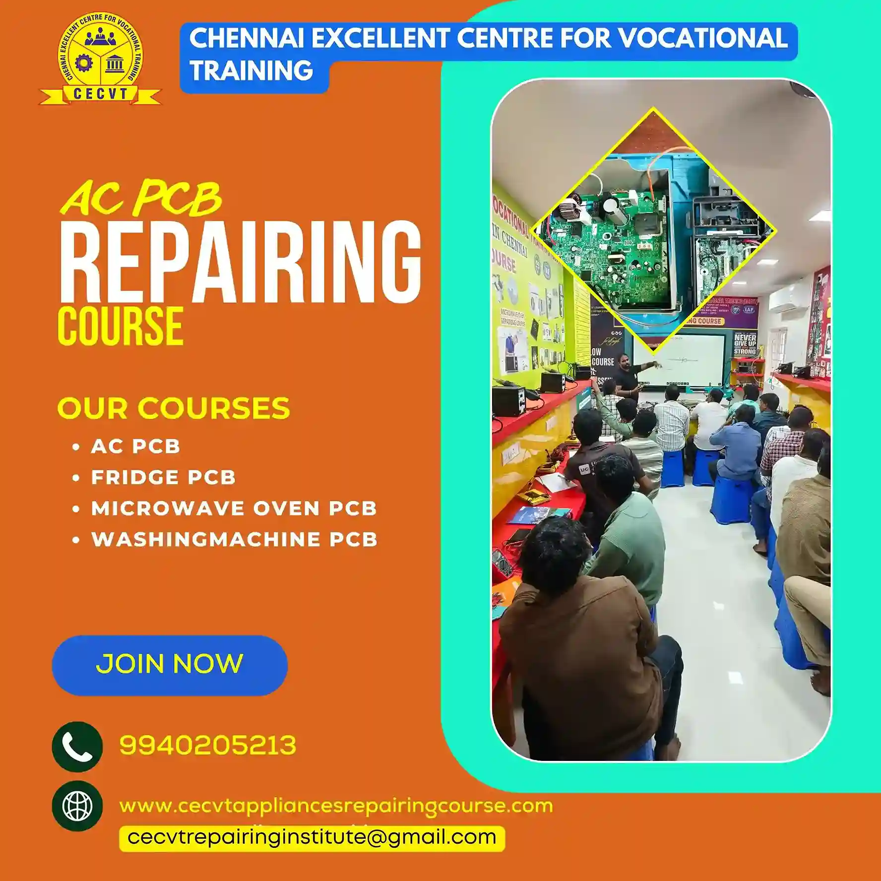 AC PCB Repairing Course in Jodhpur Rural, Rajasthan
