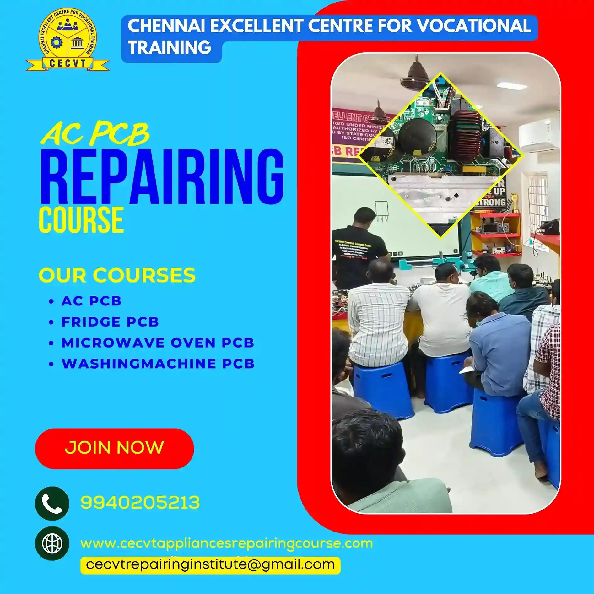 AC PCB Repairing Course in Jodhpur Rural, Rajasthan