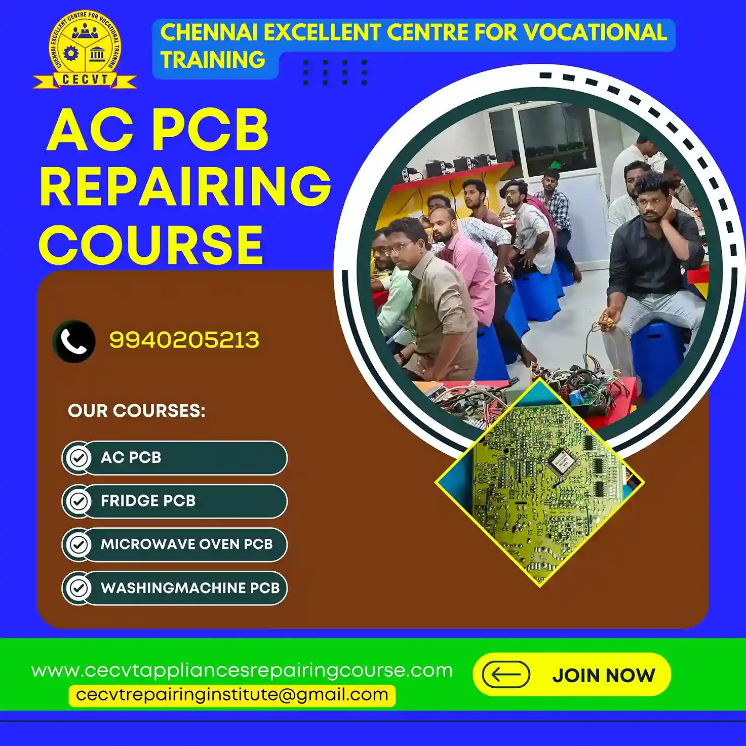 AC PCB Repairing Course in Vijayapura, Karnataka
