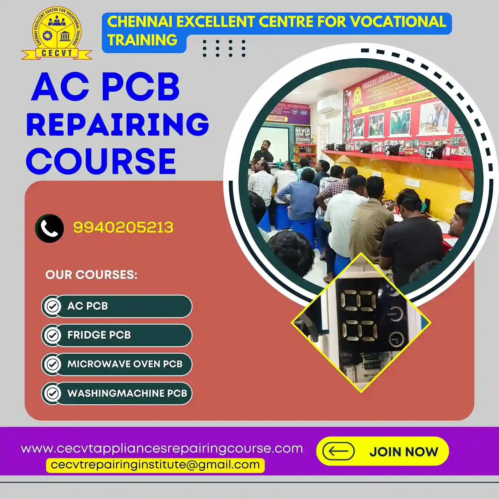 AC PCB Repairing Course in Vijayapura, Karnataka
