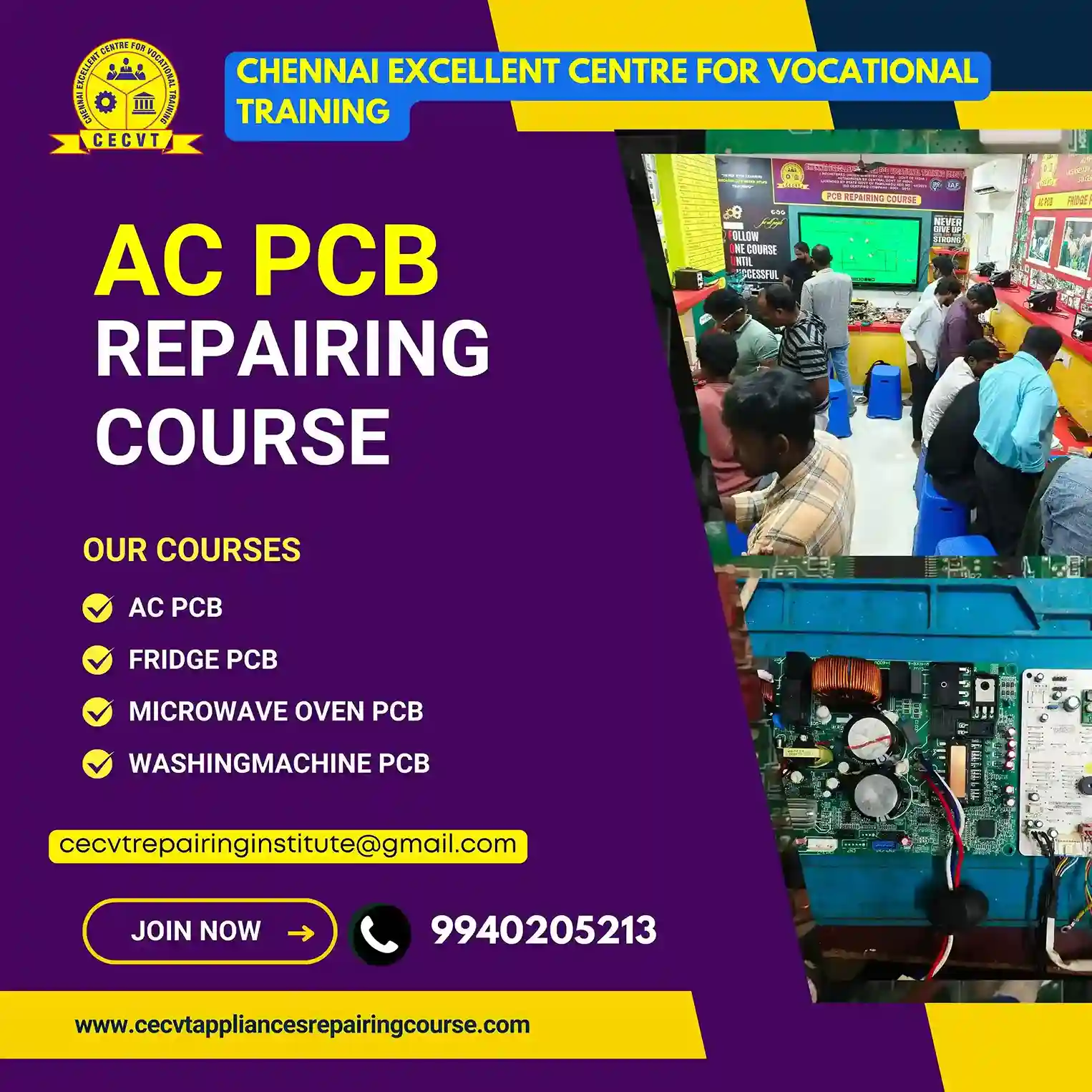 AC PCB Repairing Course in Karauli, Rajasthan